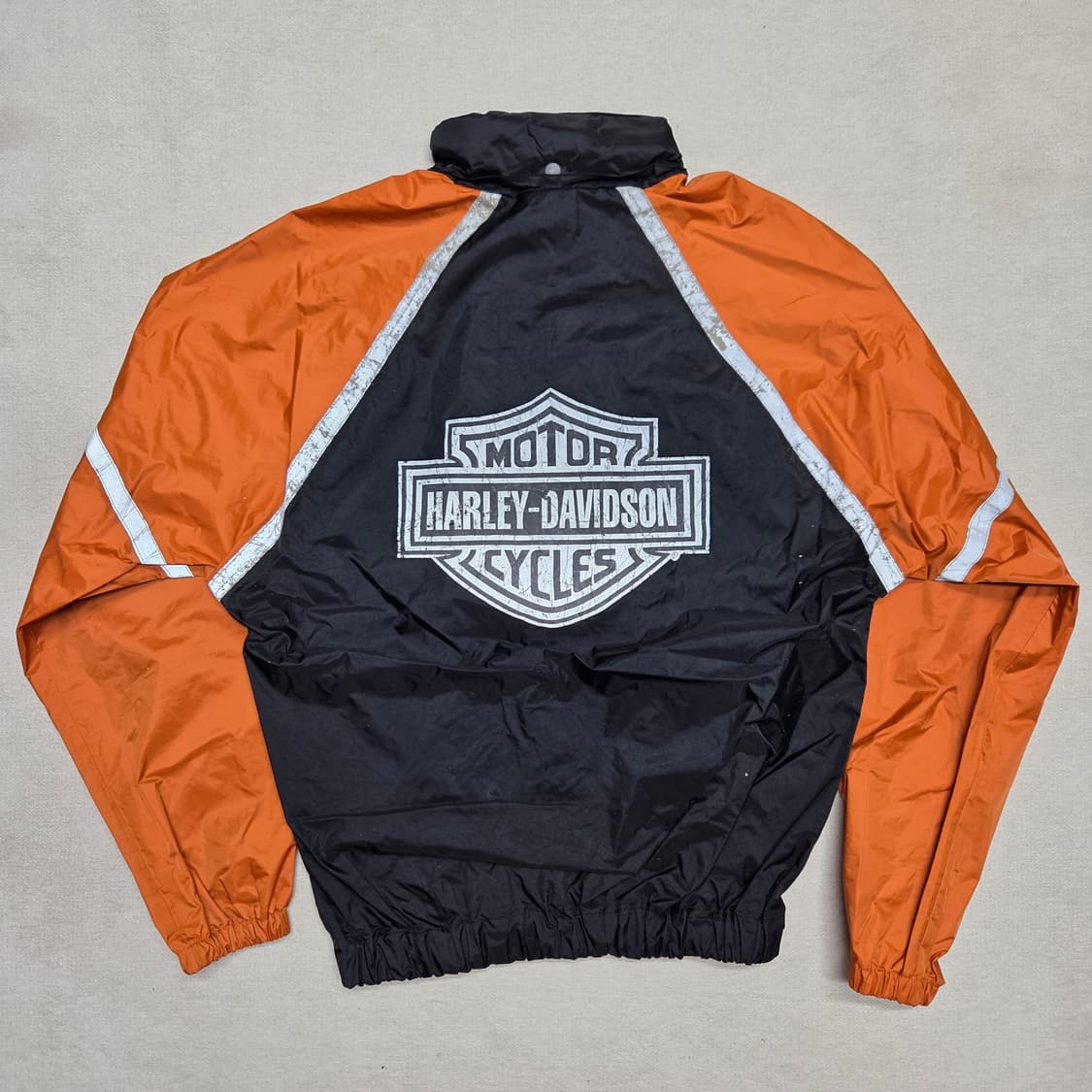 Harley Davidson 할리데이빈스 백 로고 나일론 라이딩 자켓 상품이미지2