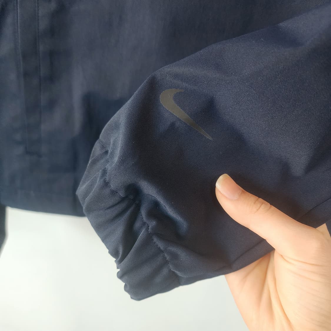 나이키 후드 바람막이 자켓 네이비 상품이미지3