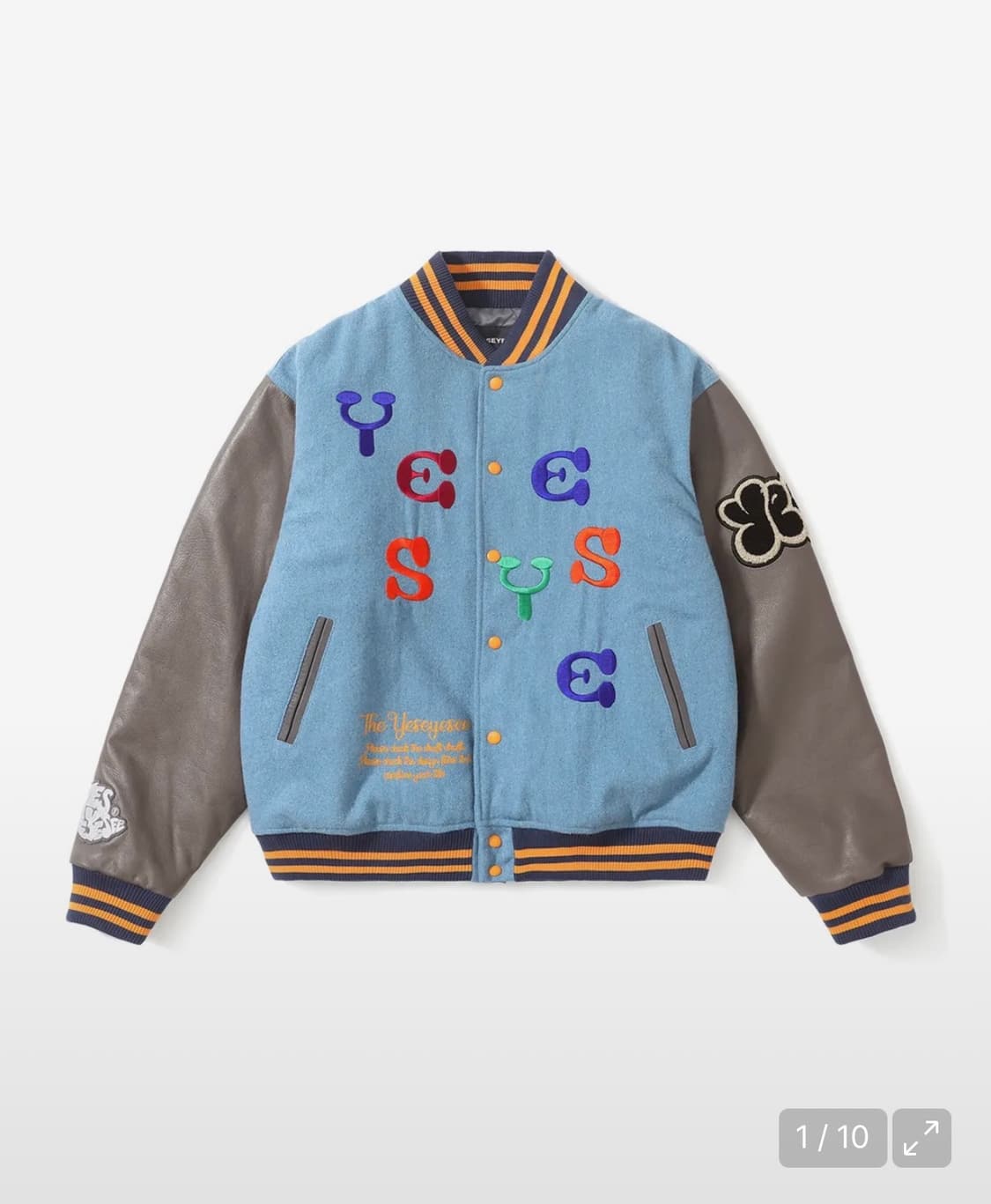 예스아이씨 바시티 자켓 상품이미지1