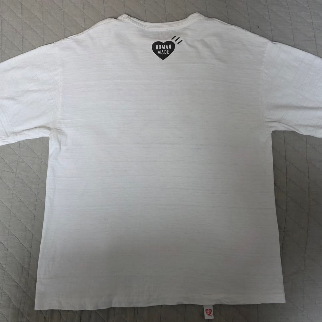 [XXL] 휴먼메이드 덕,오리 프린팅 티셔츠 화이트 상품이미지4