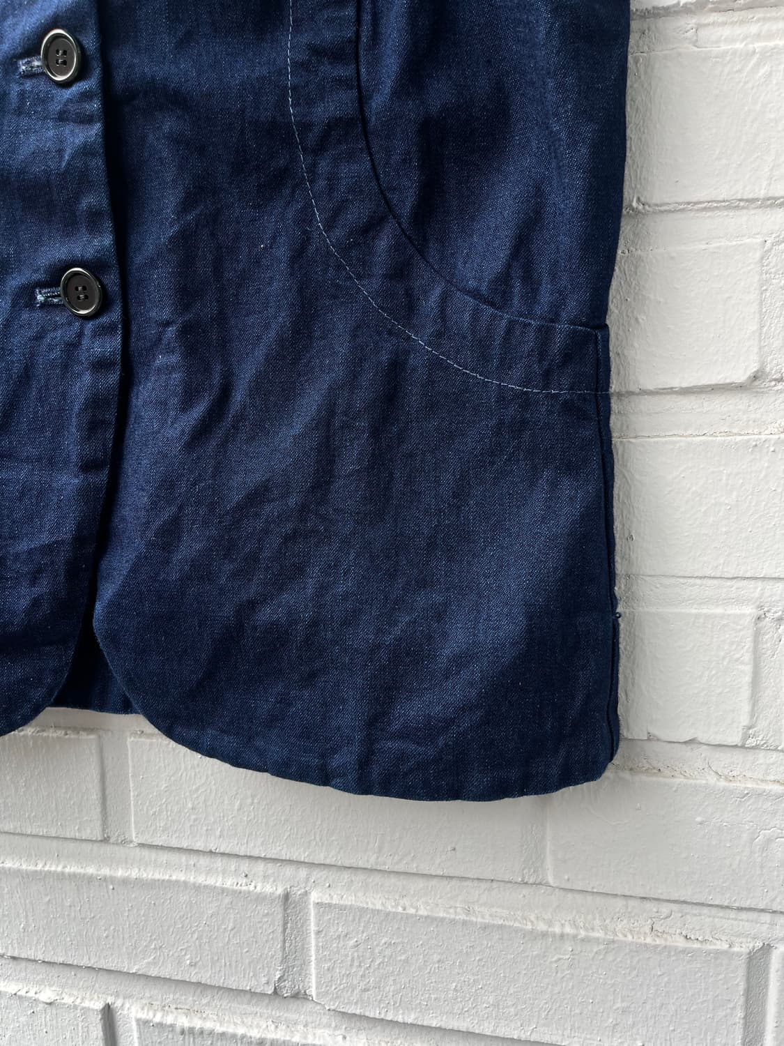 HOMSPUN indigo vest 상품이미지3