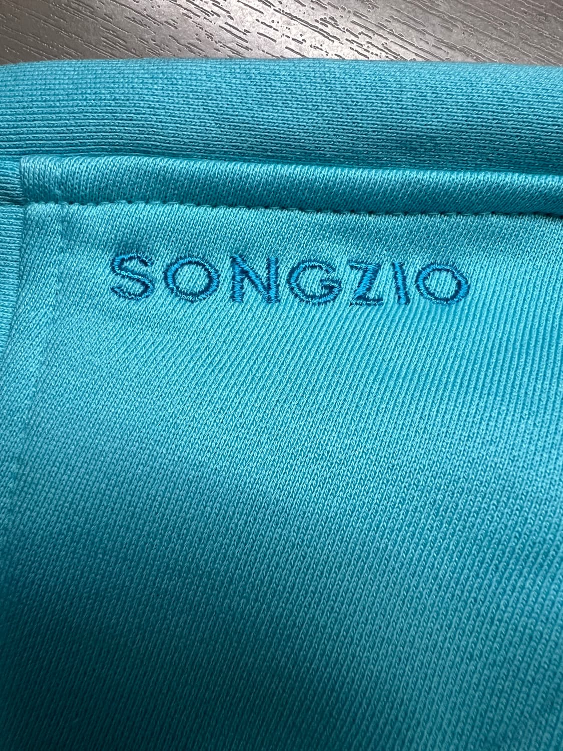 송지오 자수 스웻셔츠 민트 110 상품이미지2