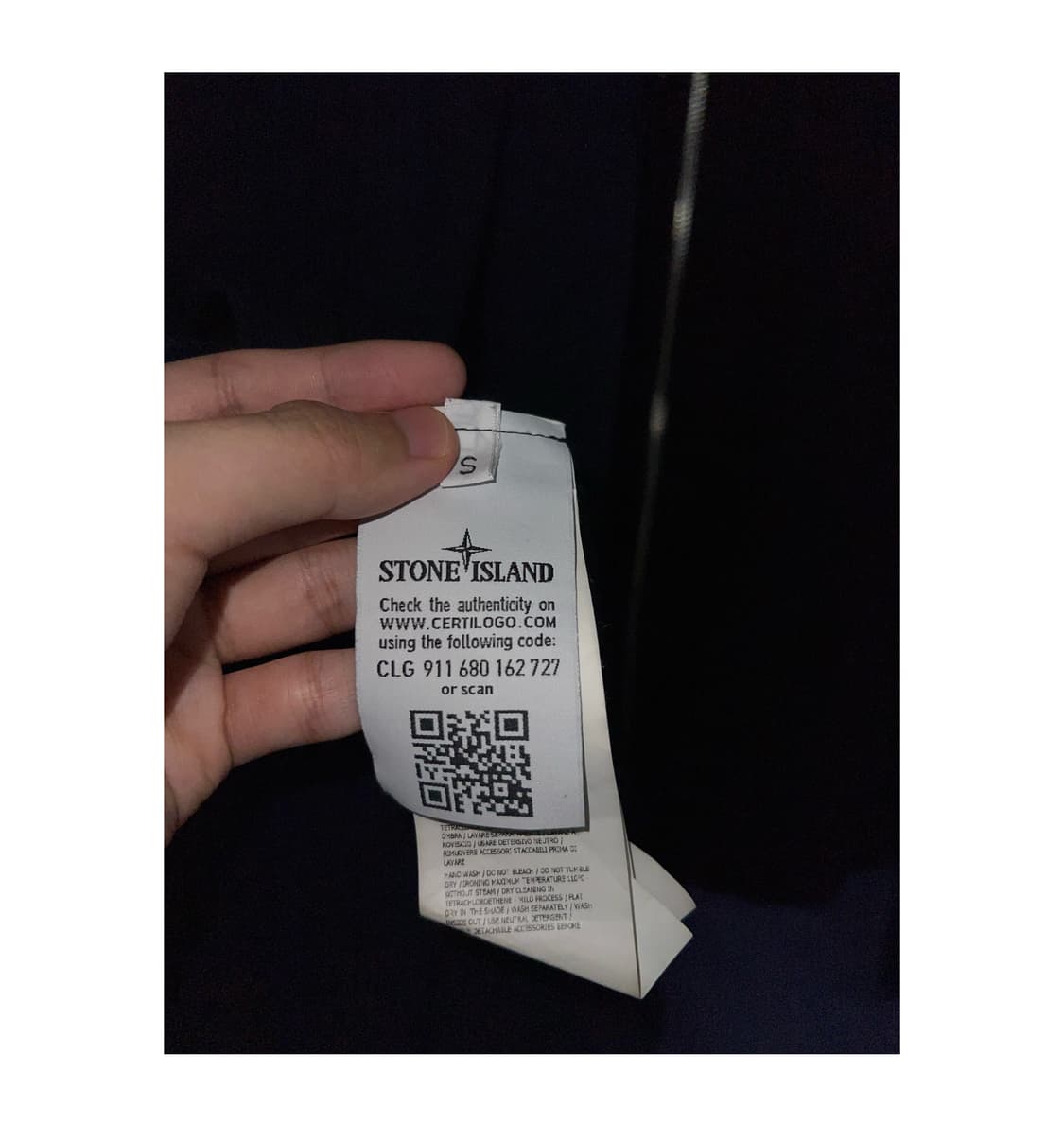 스톤아일랜드 가디건 다크네이비 상품이미지6