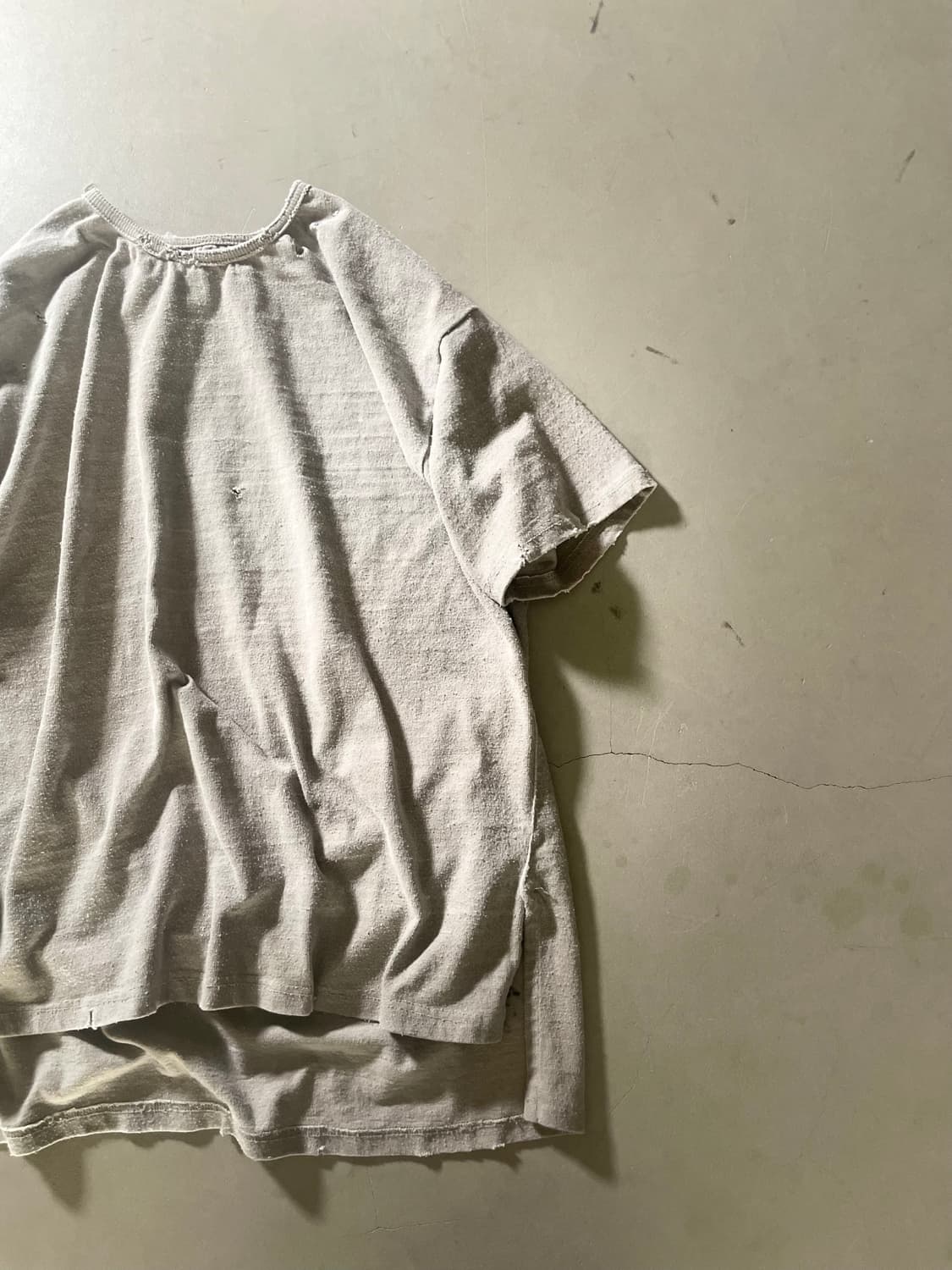 KZ ATELIER Layered Cut-Off Tee 상품이미지3