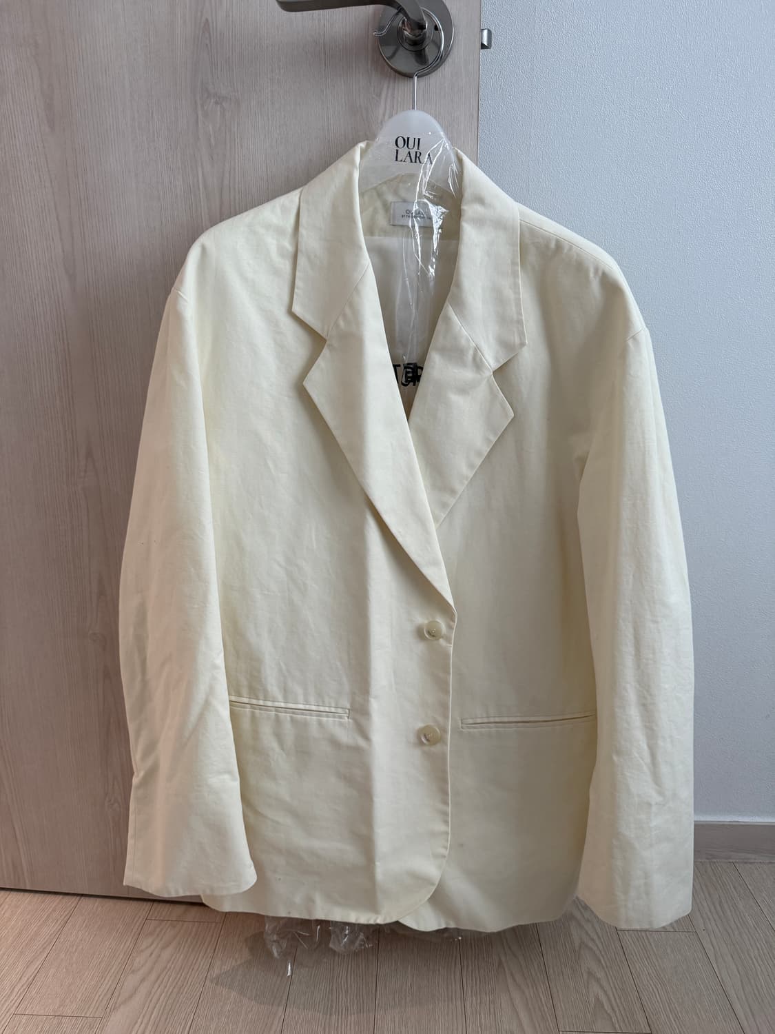 위라라 썸머 셋업 팬츠 아이보리 S 상품이미지1