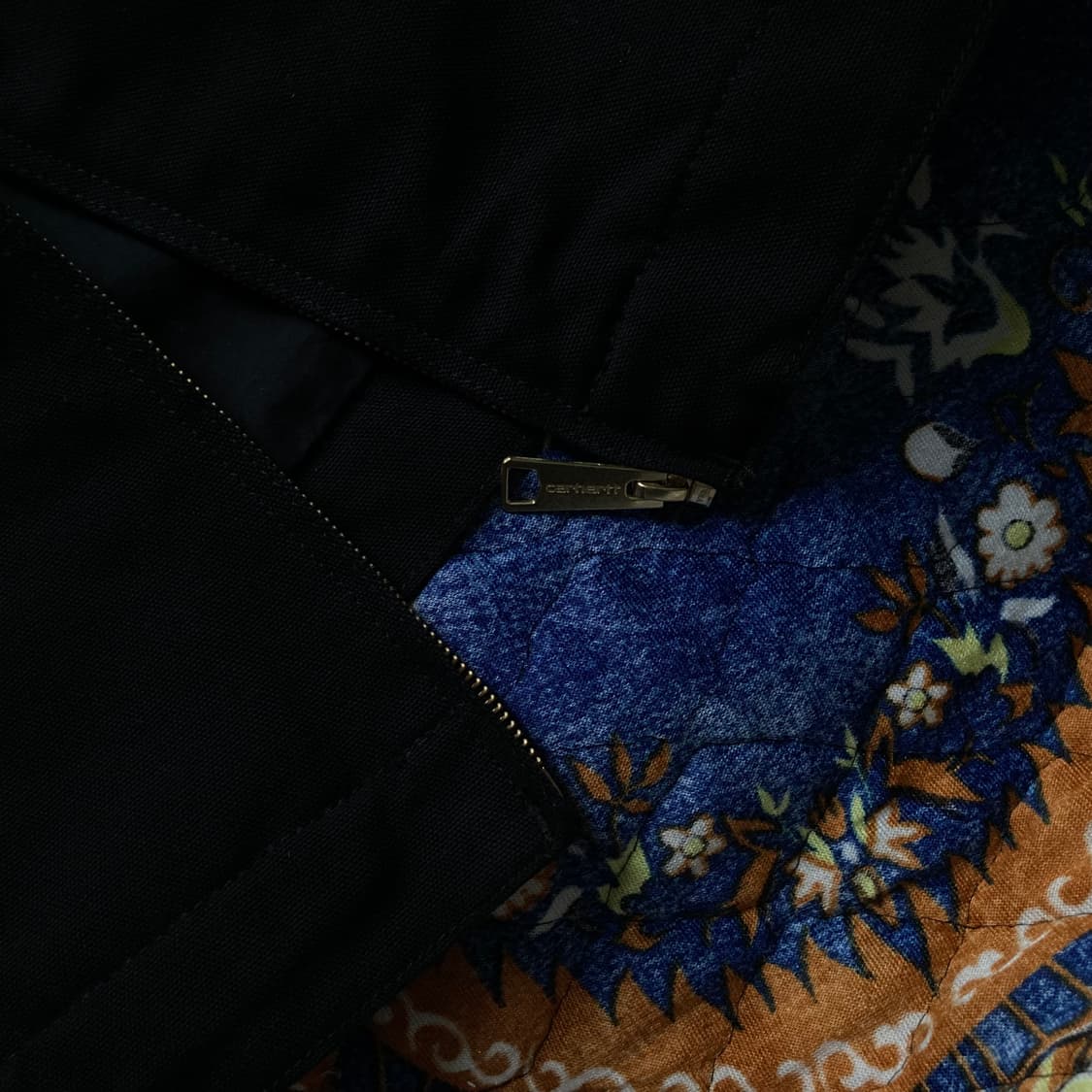 CARHARTT 칼하트 WIP 디어본 캔버스 디트로이트 워크 자켓 블랙 상품이미지3