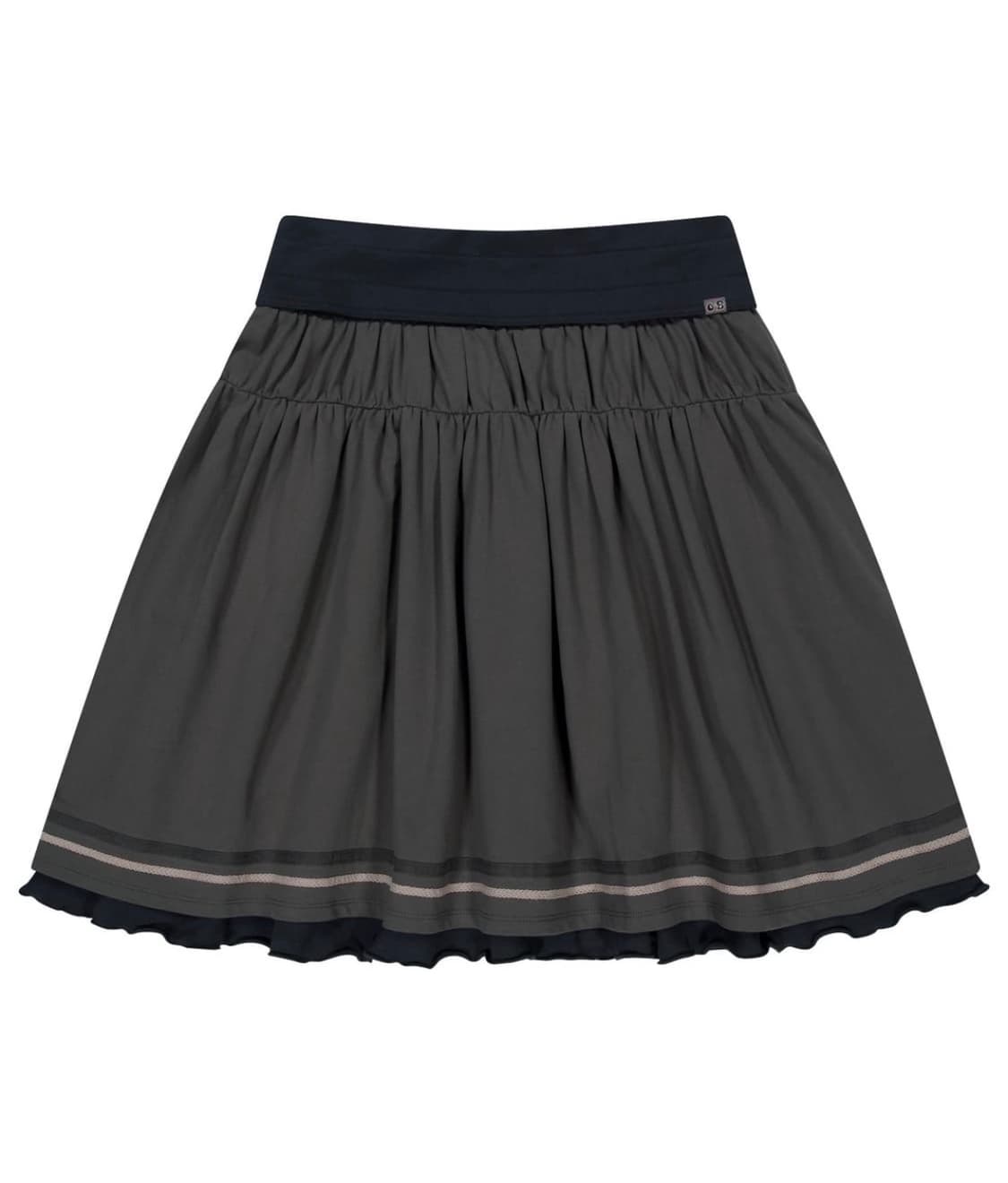 (2) 코이세이오 브라이스 폴딩 셔링 스커트 차콜 미개봉 새상품 상품이미지1