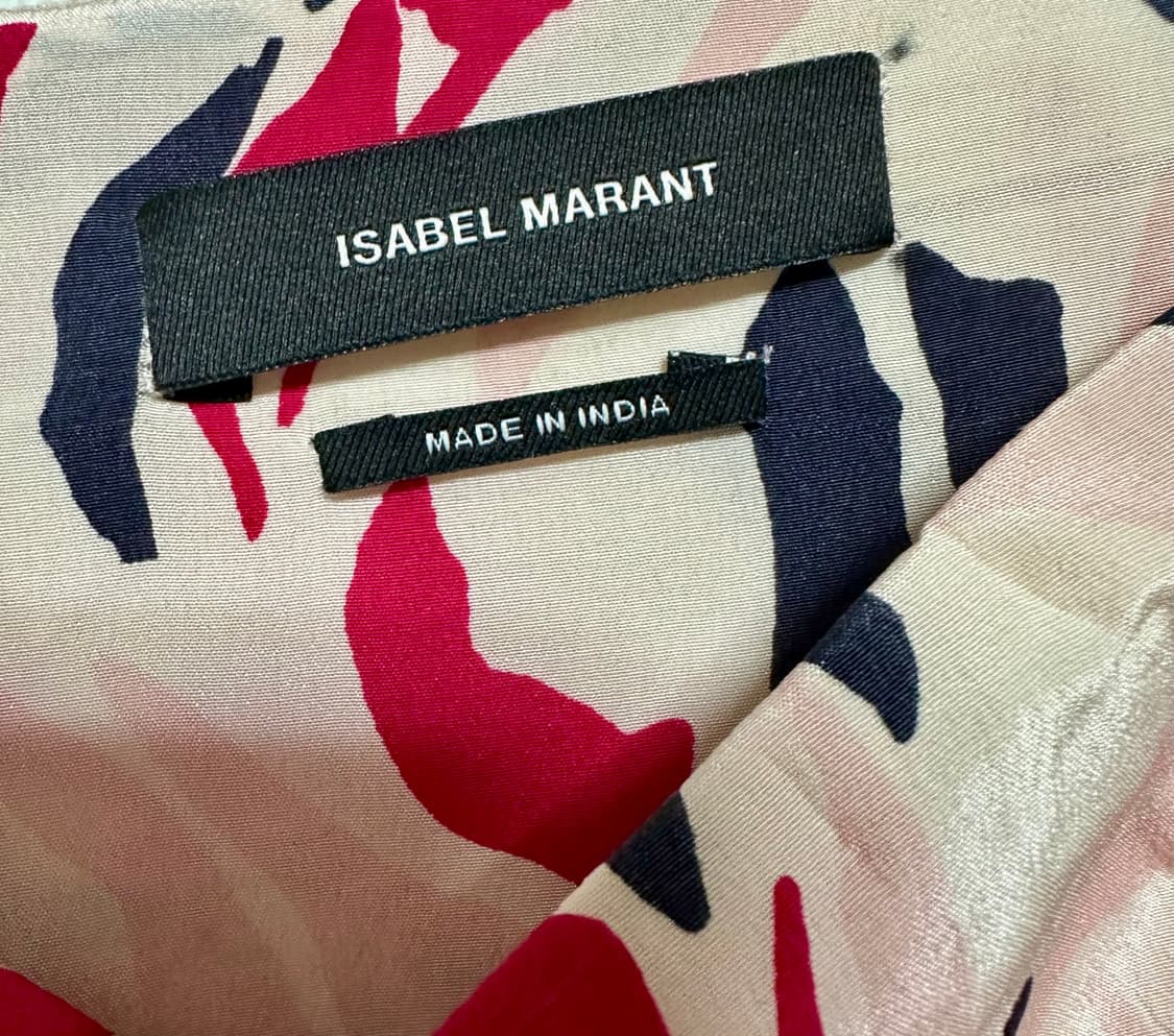 이자벨마랑 보헤미안 프린트 플레어 스커트 38   상품이미지2