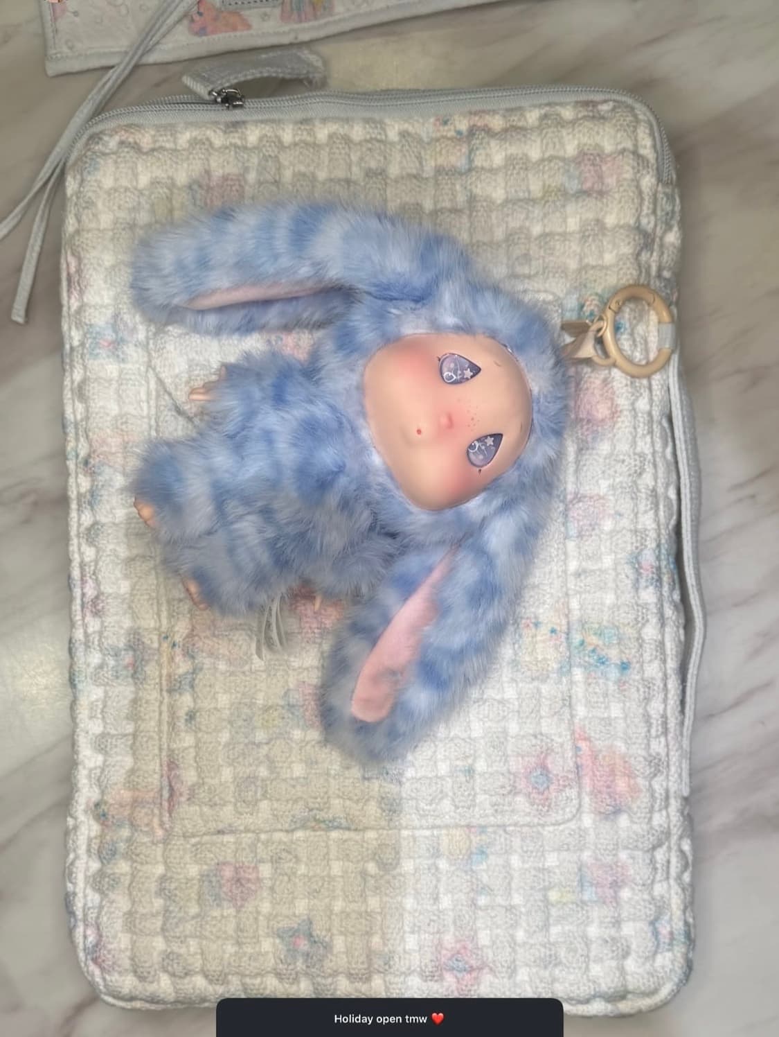 GLOWNY 글로니 홀리데이 랩탑 노트북 파우치 화이트 공홈품절 상품이미지1