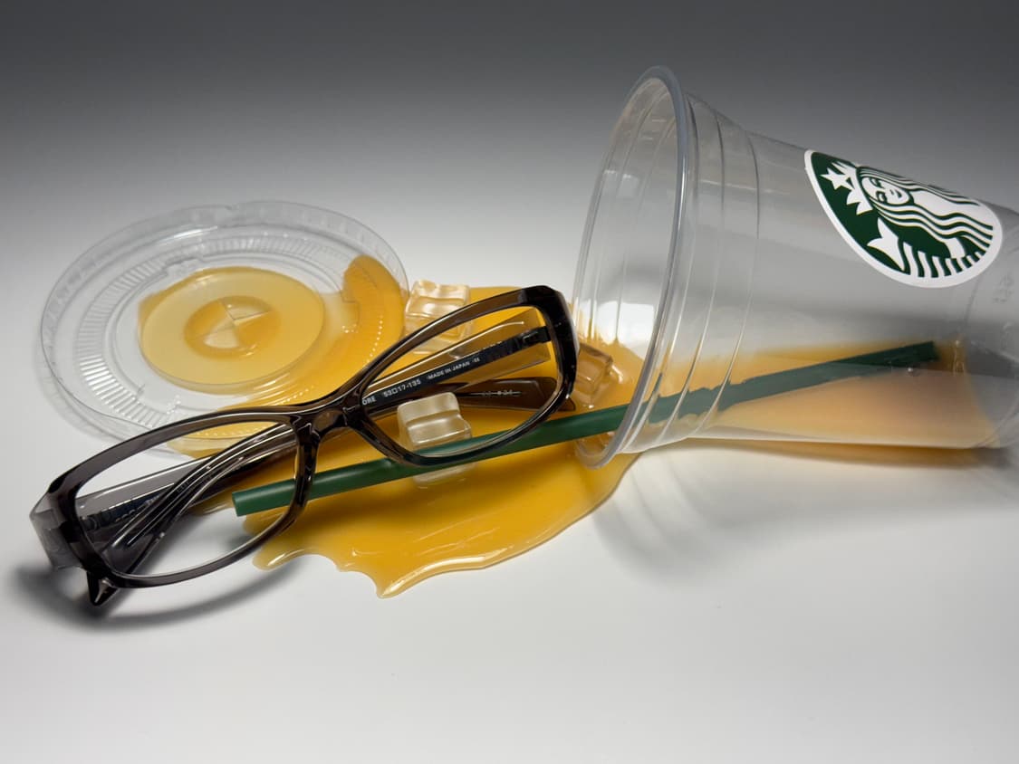 마수나가 스모키 그레이 뿔테 씬스퀘어 안경 0213 상품이미지1