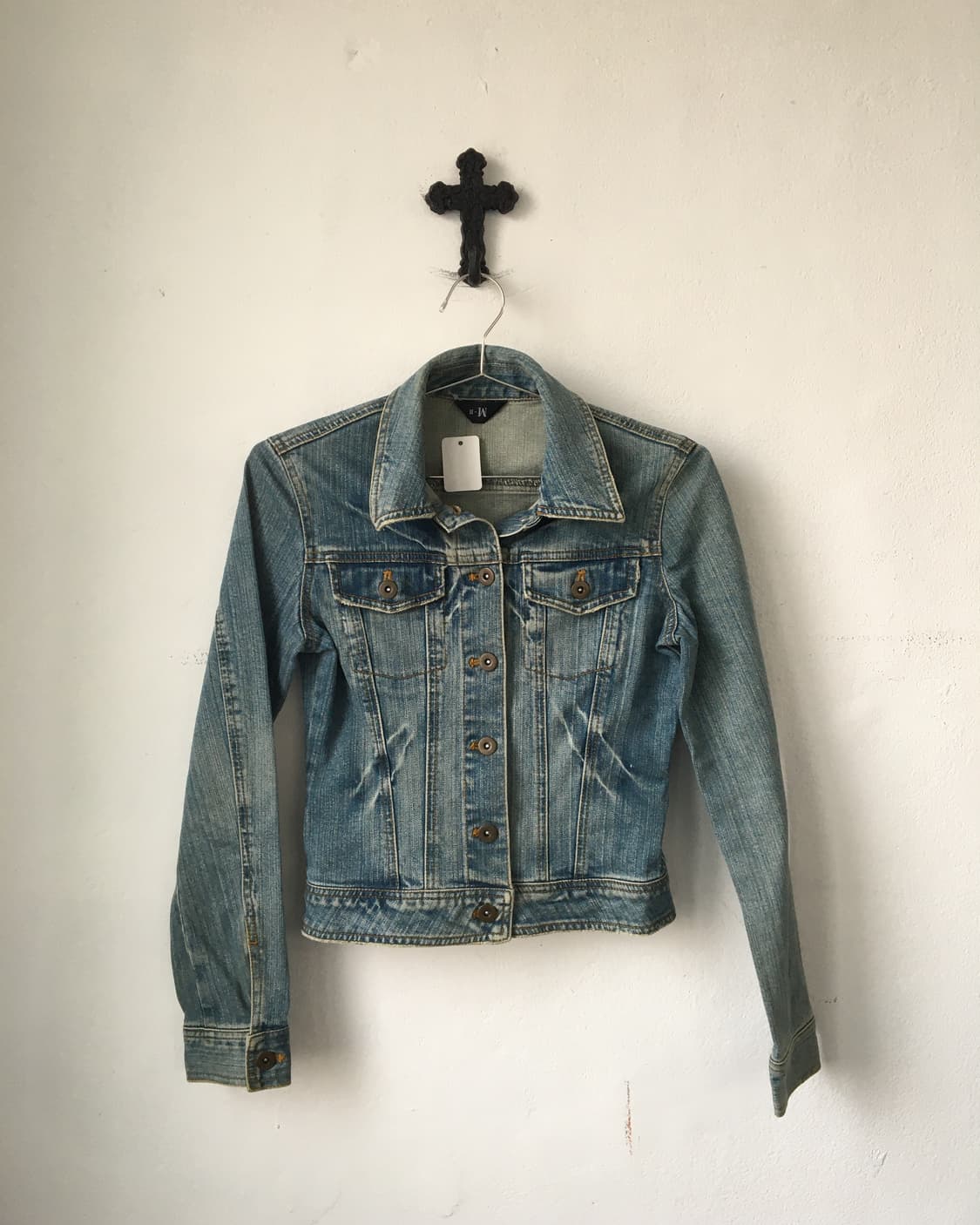 Denim washing jacket 상품이미지1