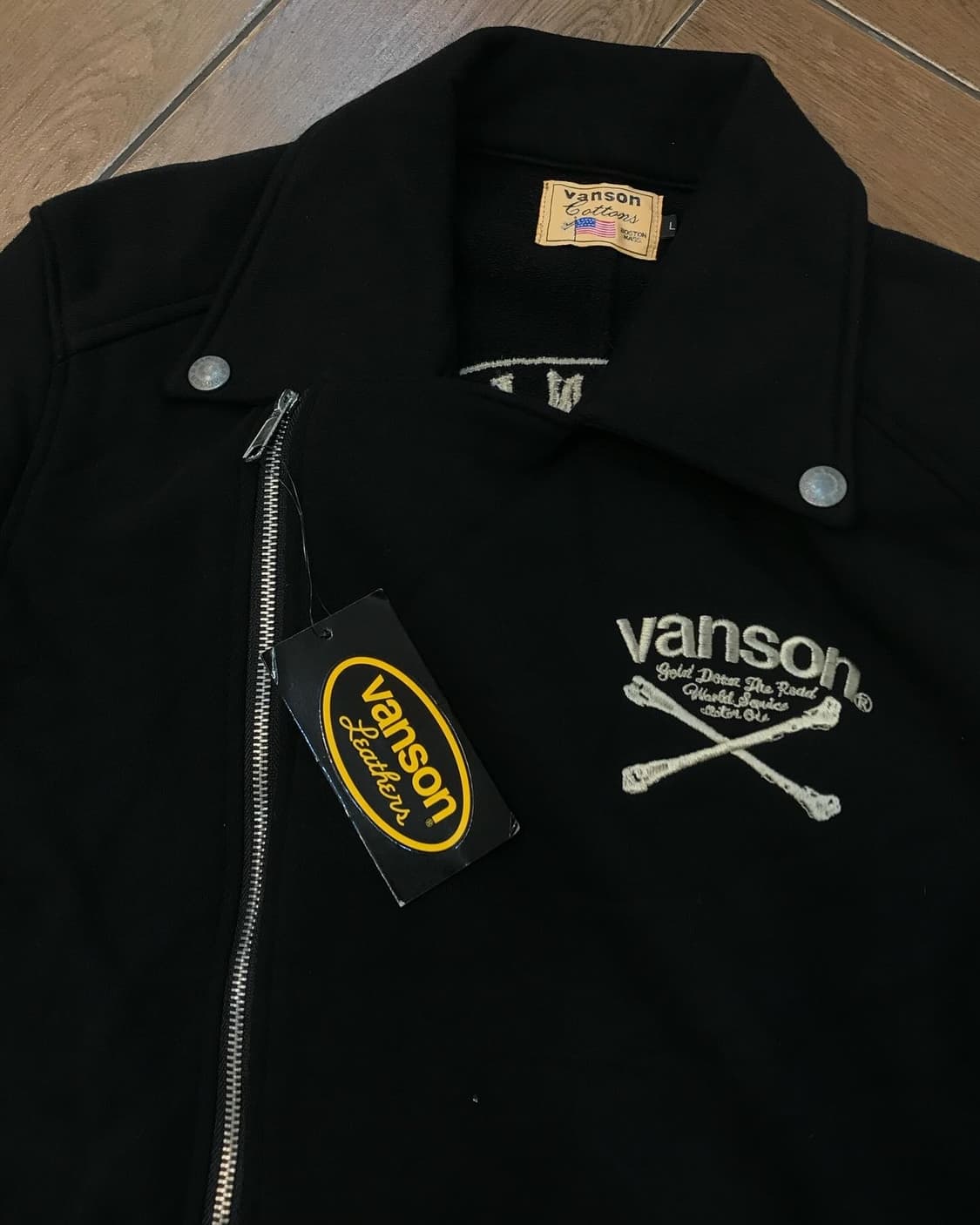 Vanson Skull Embroidery JK 상품이미지8