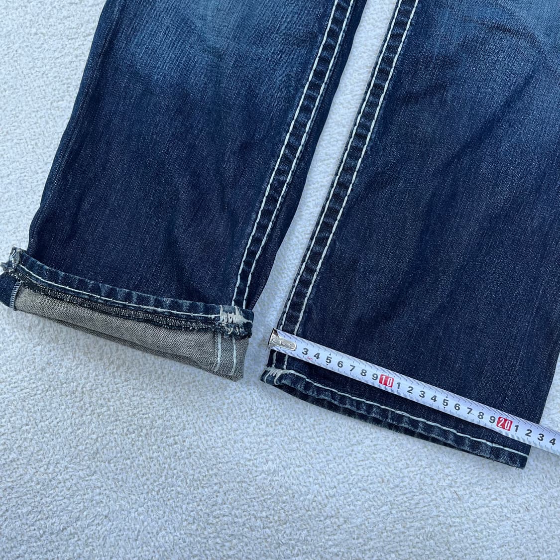 33 트루릴리젼 스티치 데님 청바지 0310M 상품이미지9