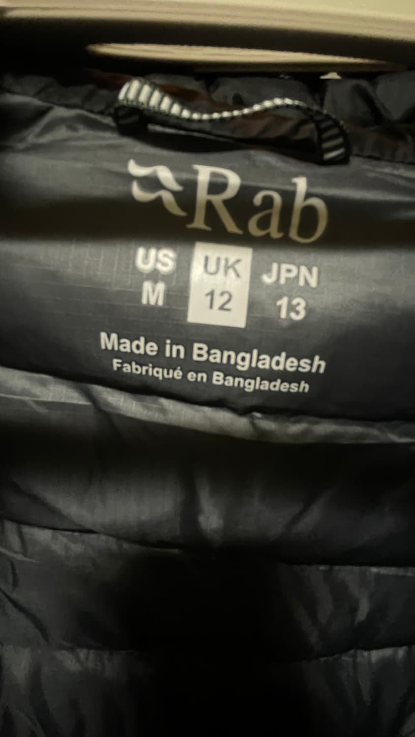 랩 경량패딩 M 상품이미지3