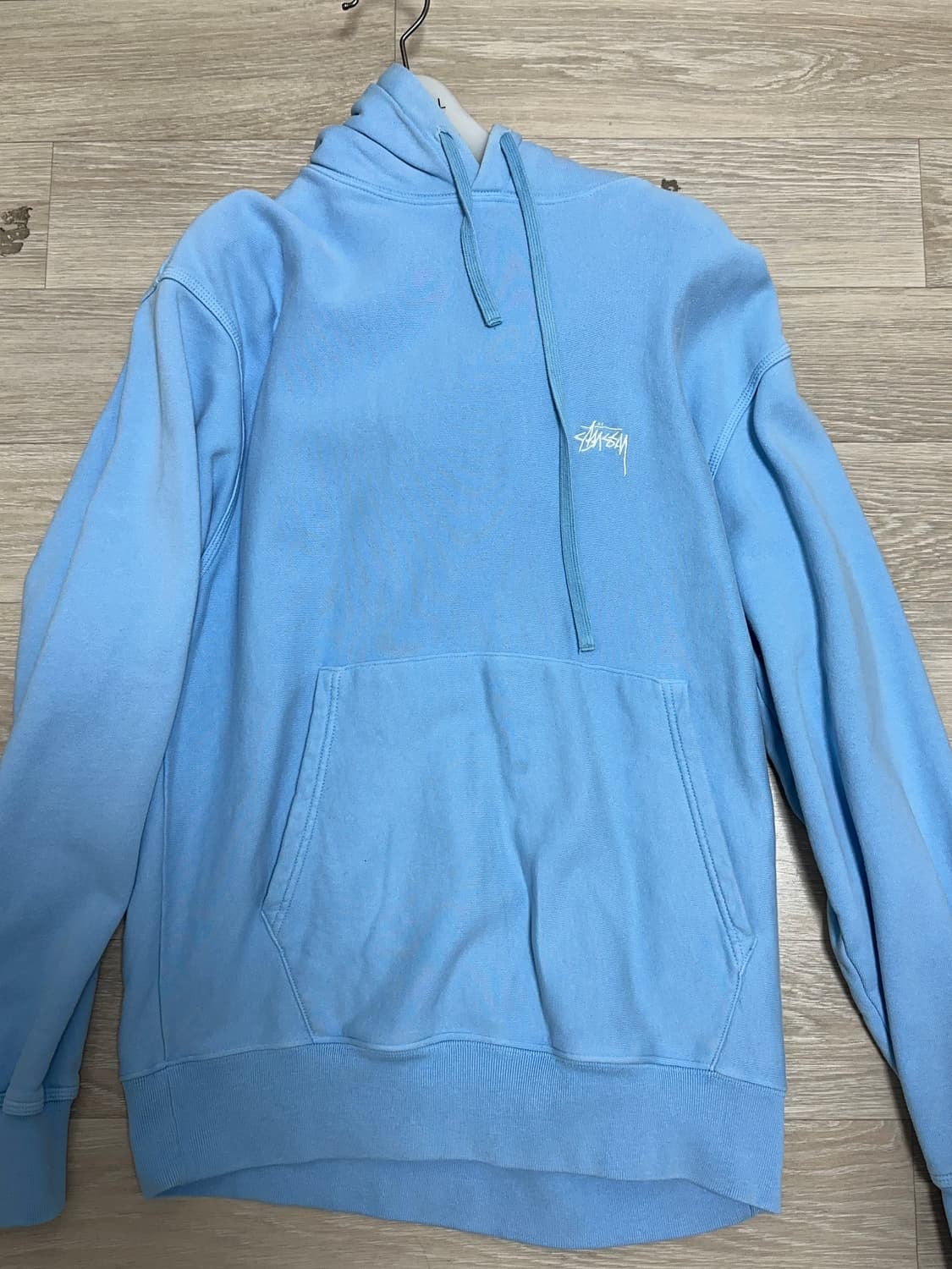 빈티지 하늘색 스투시 s 상품이미지1