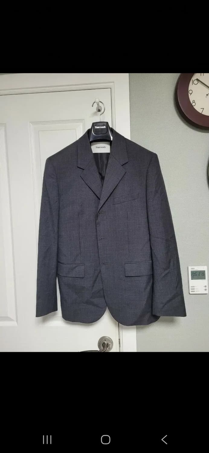 떨이) 토니웩 3버튼 블레이져 그레이 L 상품이미지1