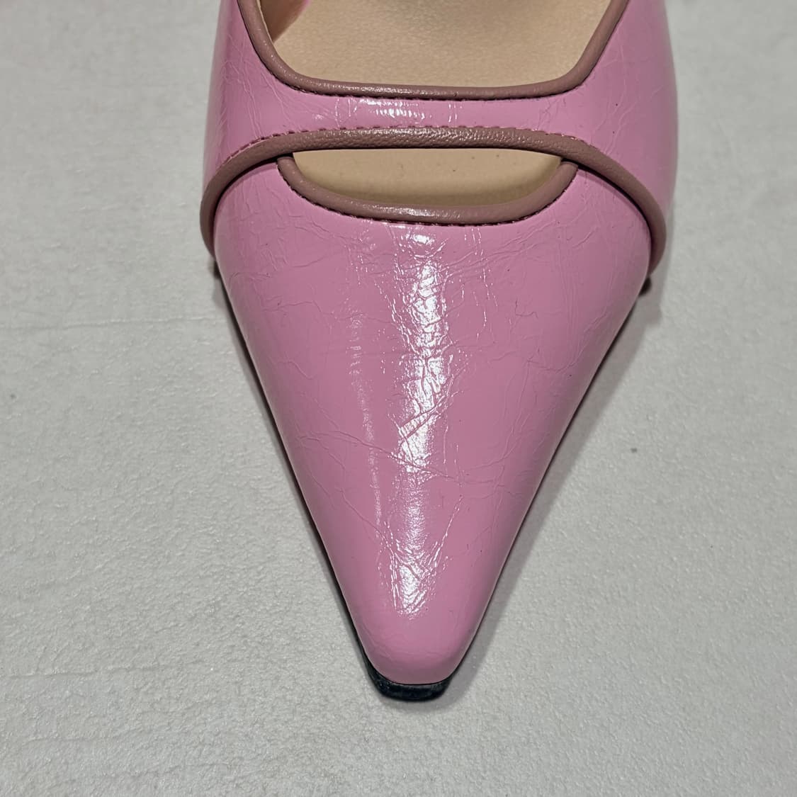 빈티지 베이비핑크 힐 상품이미지4