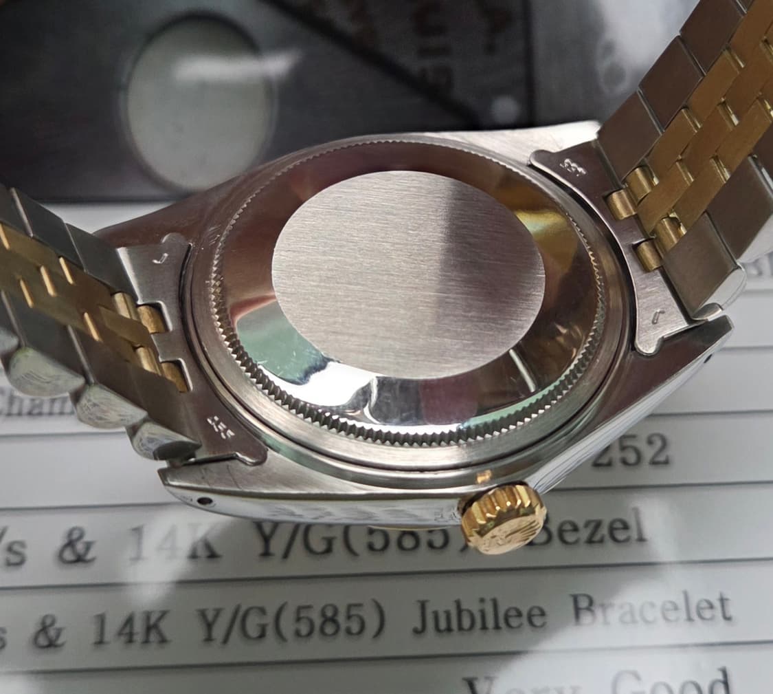 빈티지 롤렉스 데이저스트 16013 골드콤비 보카시판 쥬빌리줄 ver.  상품이미지8