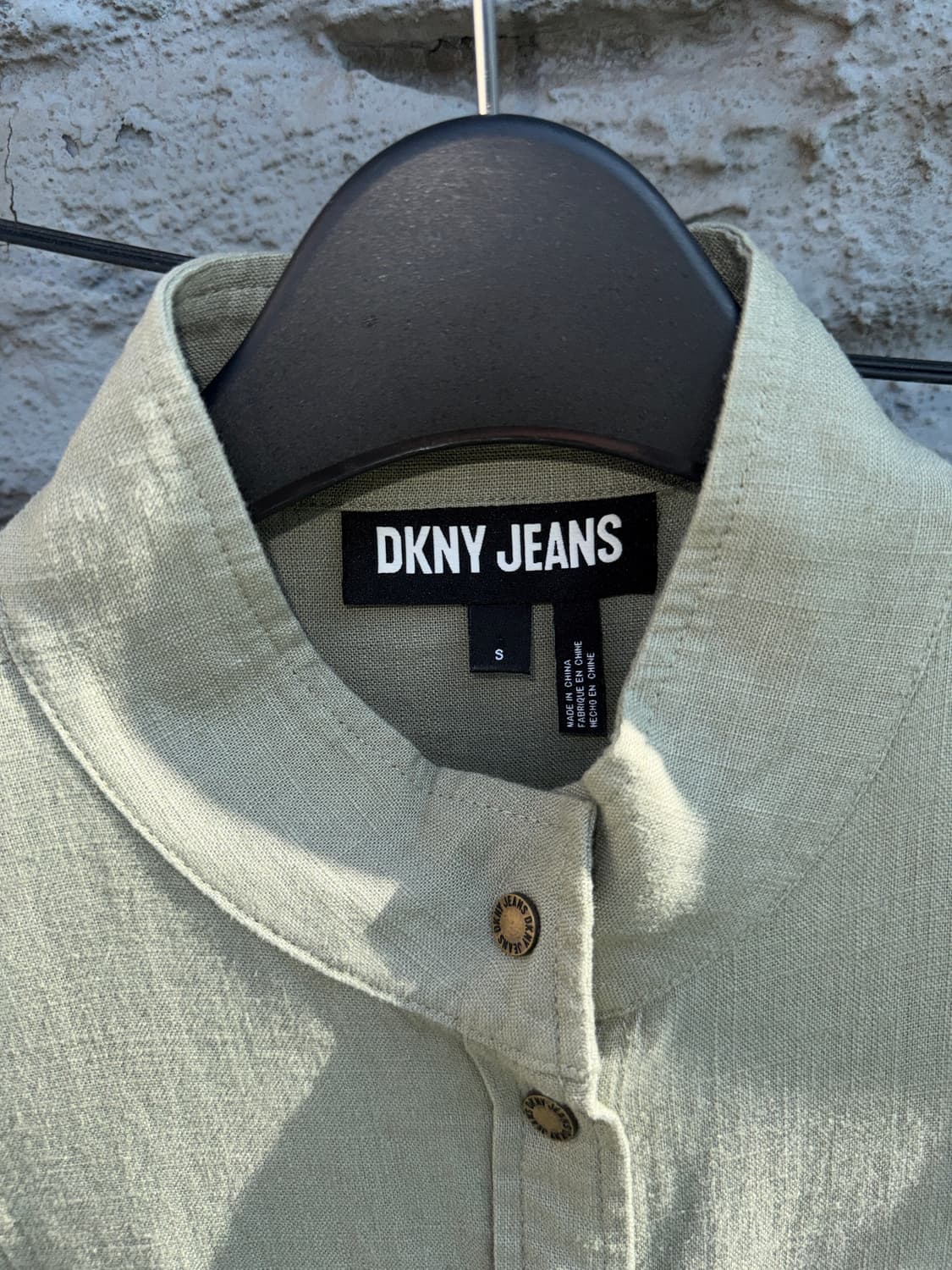 DKNY JEANS 디케이앤와이 버튼 원피스(s) 상품이미지2