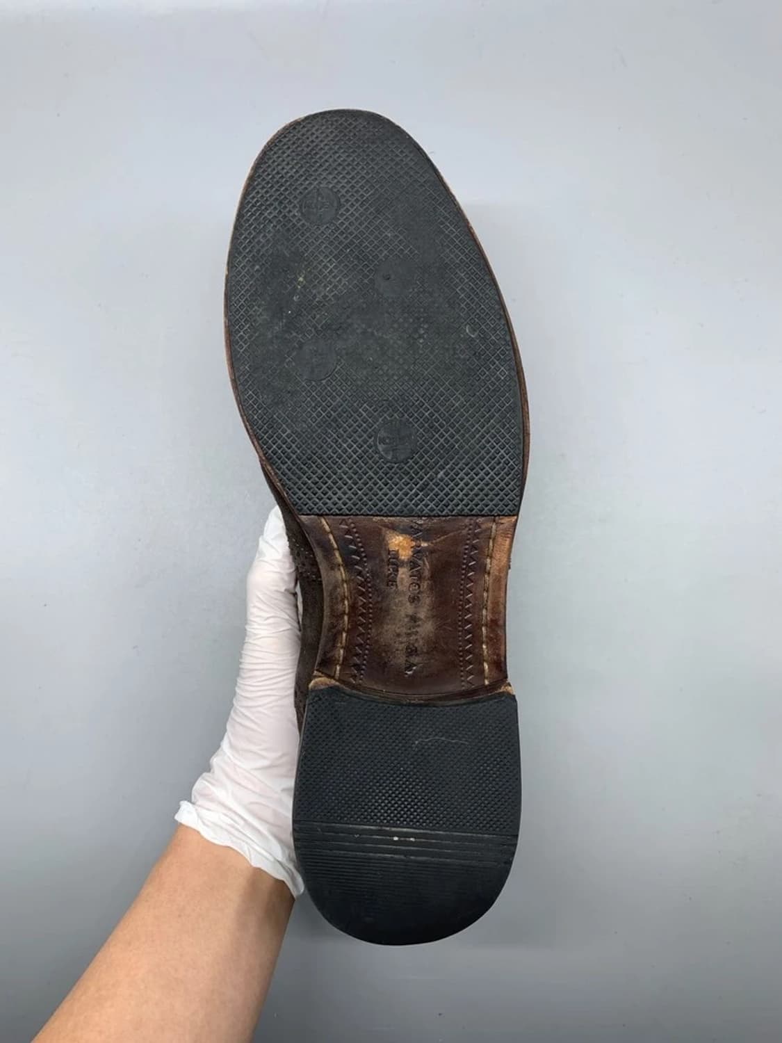 John Varvatos suede wingtip 7.5 상품이미지6