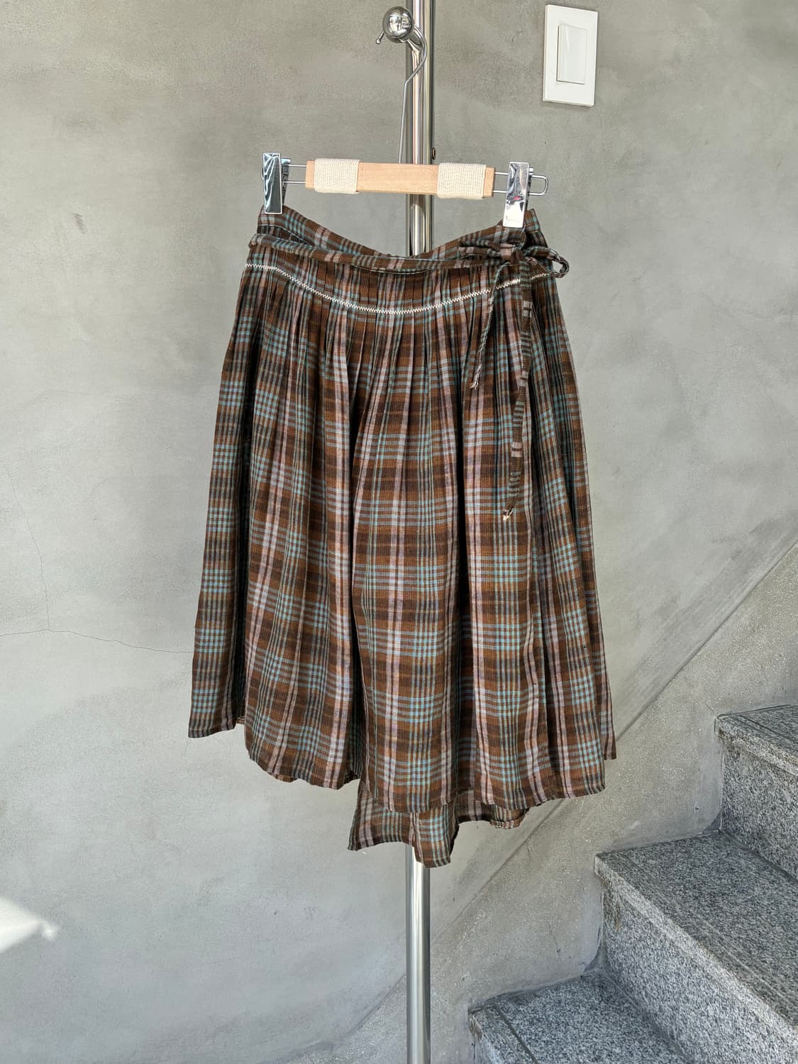 캐피탈 랩 스커트 상품이미지1