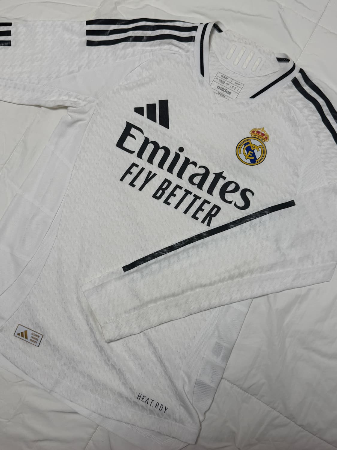 레알 마드리드 24/25 홈 어센틱 롱슬리브 상품이미지1