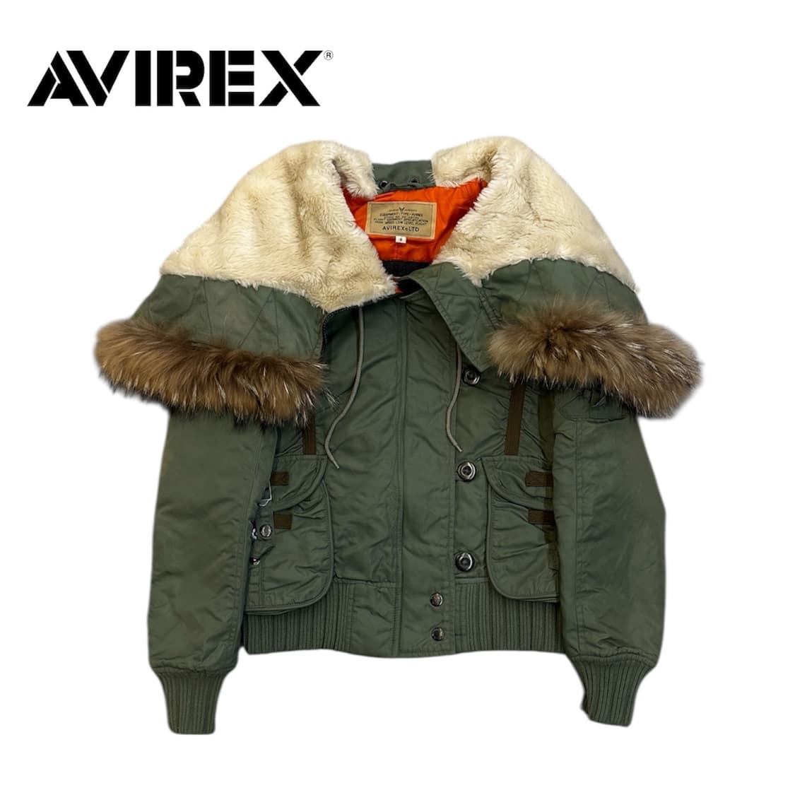 아비렉스 n2b 플라이트 자켓 카키 상품이미지1