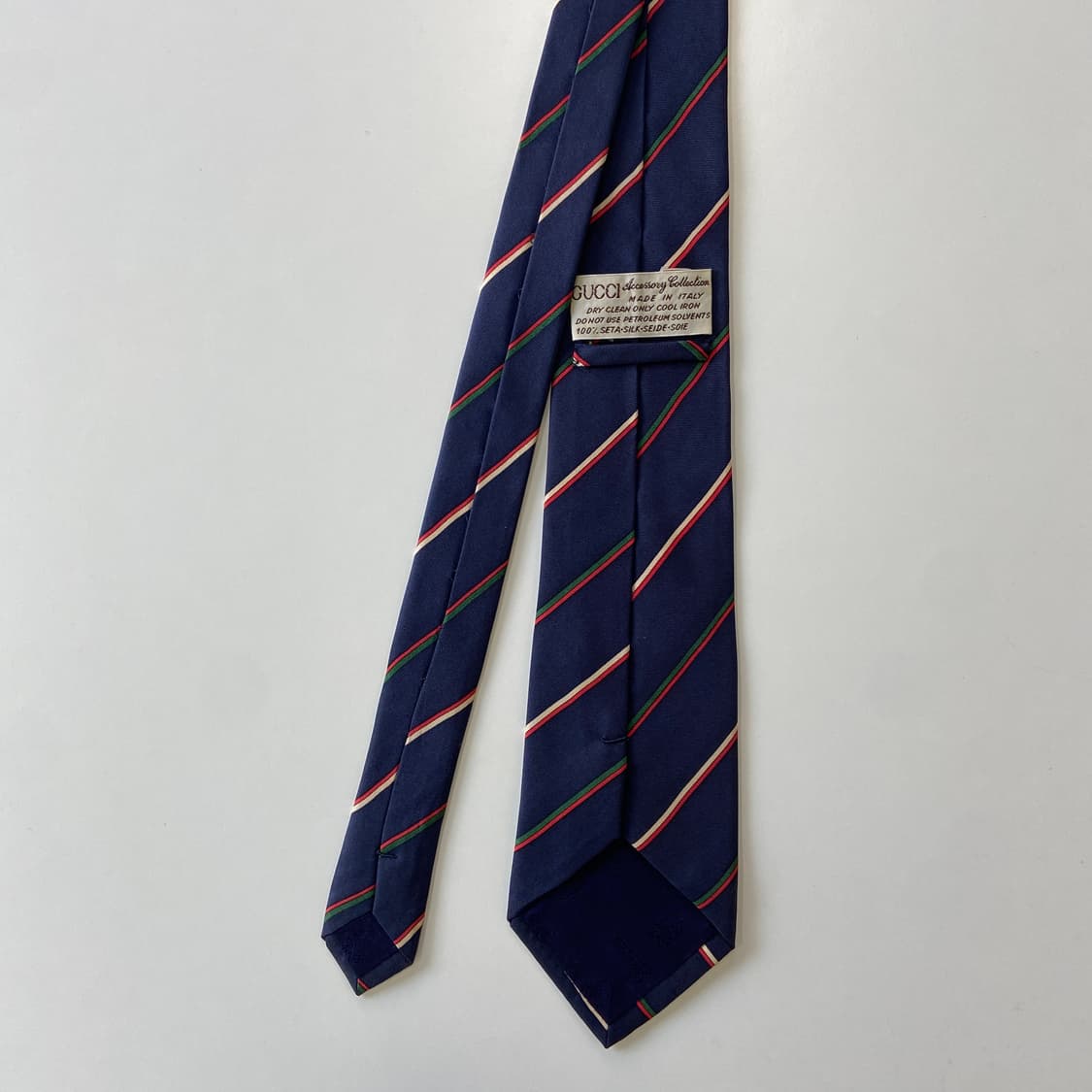 구찌(GUCCI) 심플로고 명품 정품 넥타이 8.2cm 상품이미지3