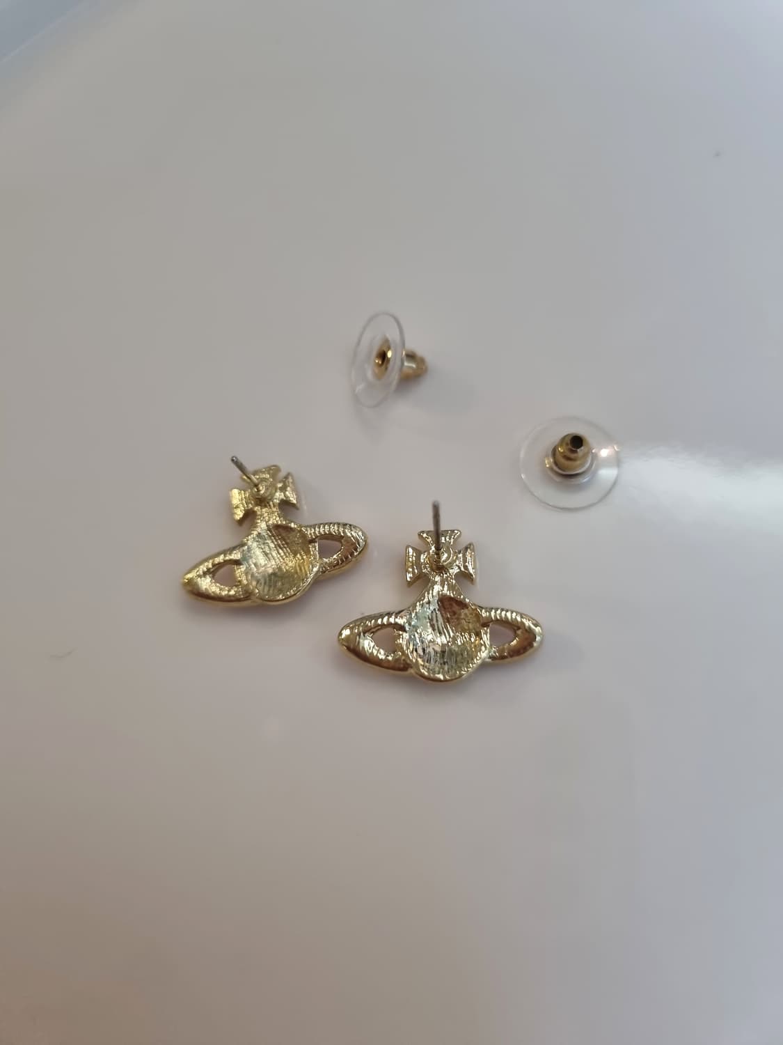 비비안웨스트우드 업사이클링 핑크스타 귀걸이 상품이미지5