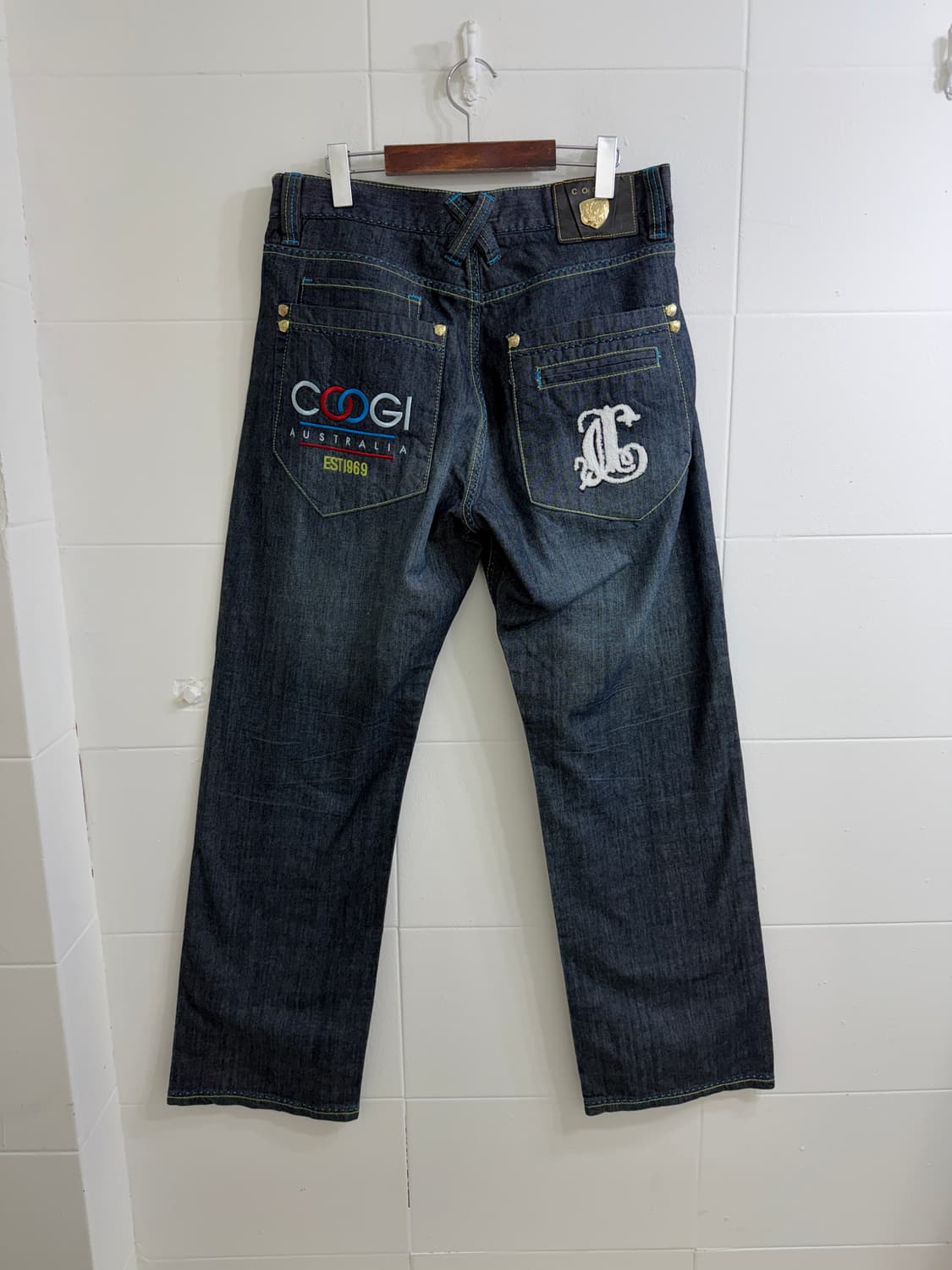 쿠지 유니언잭 화이트 펑크 스트릿 코디 세트 상품이미지10