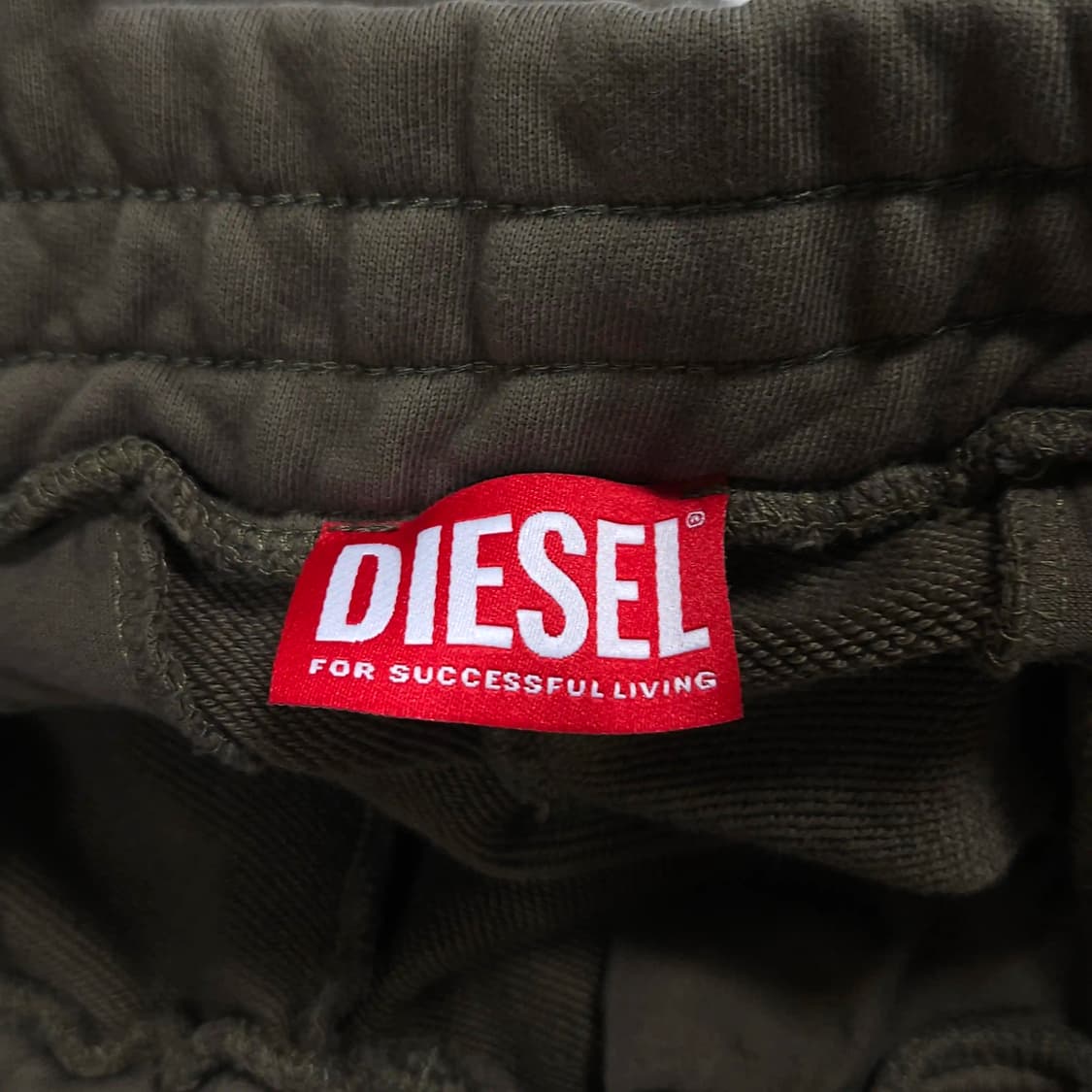 33~34)DIESEL 디젤 피그먼트 조거 스웻 팬츠 브라운 상품이미지6