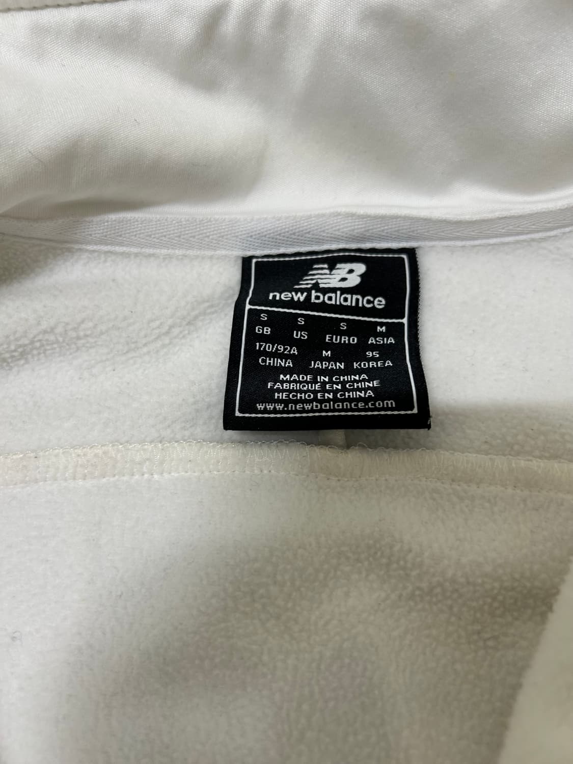 뉴발란스 셀틱 핀터깔 기모 져지(m) 상품이미지4