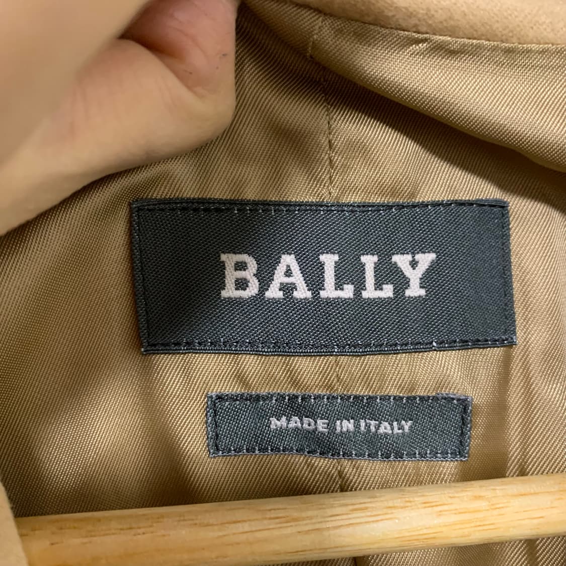 발리 로로피아나 빈티지 더블 버튼 자켓 숏코트 베이지 상품이미지3