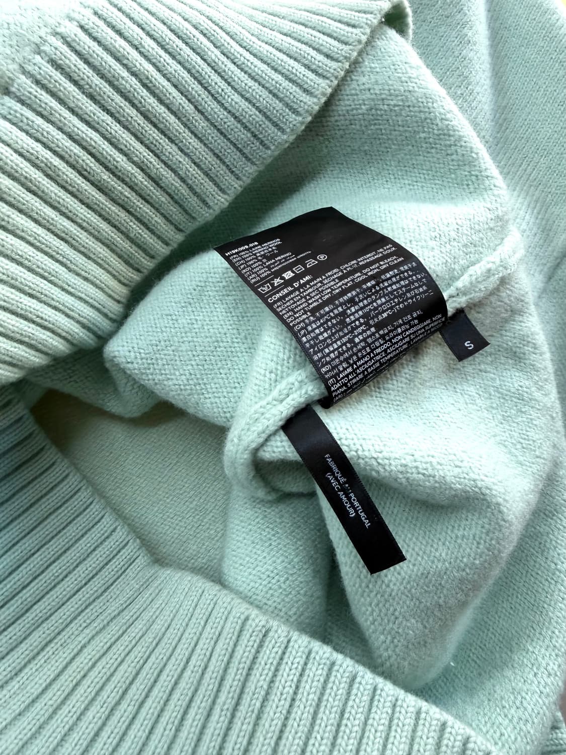 .S/ 아미 빅로고 하트 스웻 니트 상품이미지8