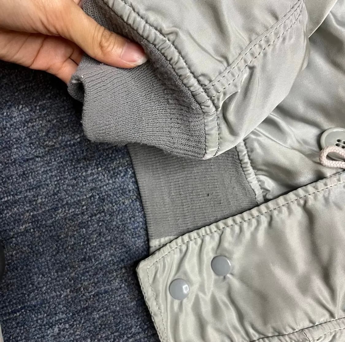 Alpha Industries 알파인더스트리 n2b 패딩 자켓 카키 상품이미지7