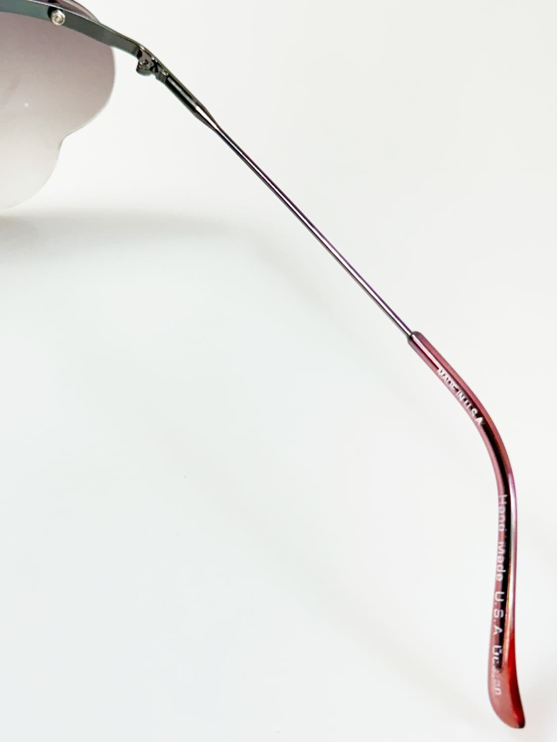 90s DODGE 무테 메탈 그라디언트 빈티지 선글라스 상품이미지6