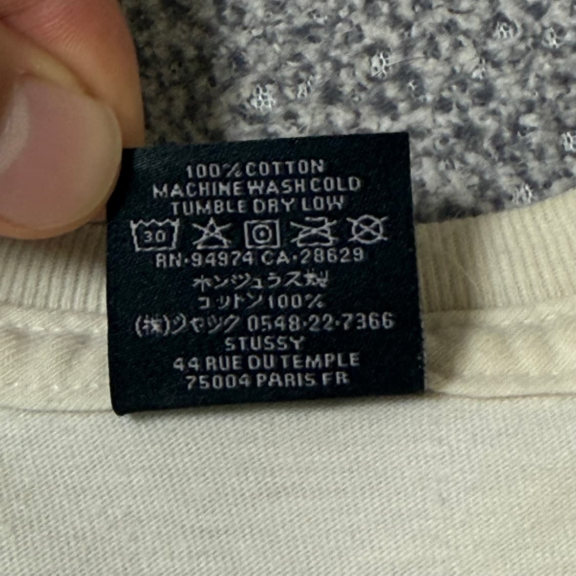 Stussy 스투시 다이스 반팔티 M 상품이미지6