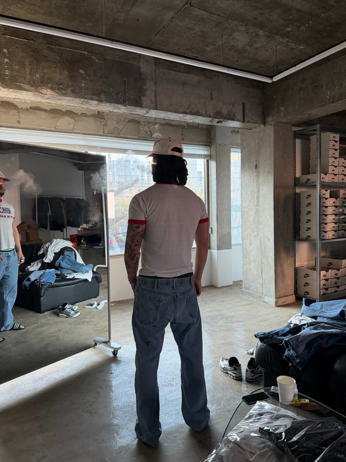 80‘s 빈티지 리바이스 USA 1980 올림픽 링거 티셔츠 상품이미지7