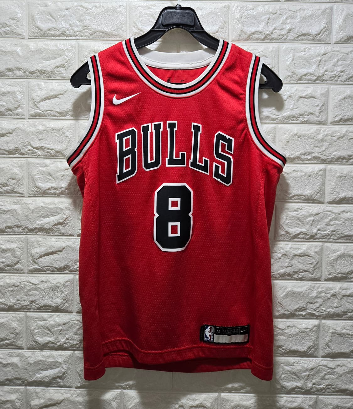 나이키 x NBA 시카고불스 키즈 농구져지 민소매 150 상품이미지1