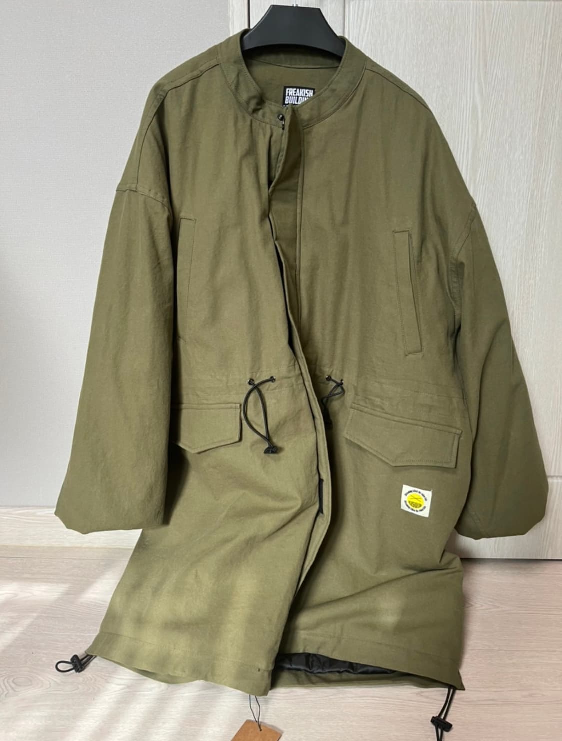 프리키쉬빌딩 야상 파카 패딩(택 제거x) 상품이미지2