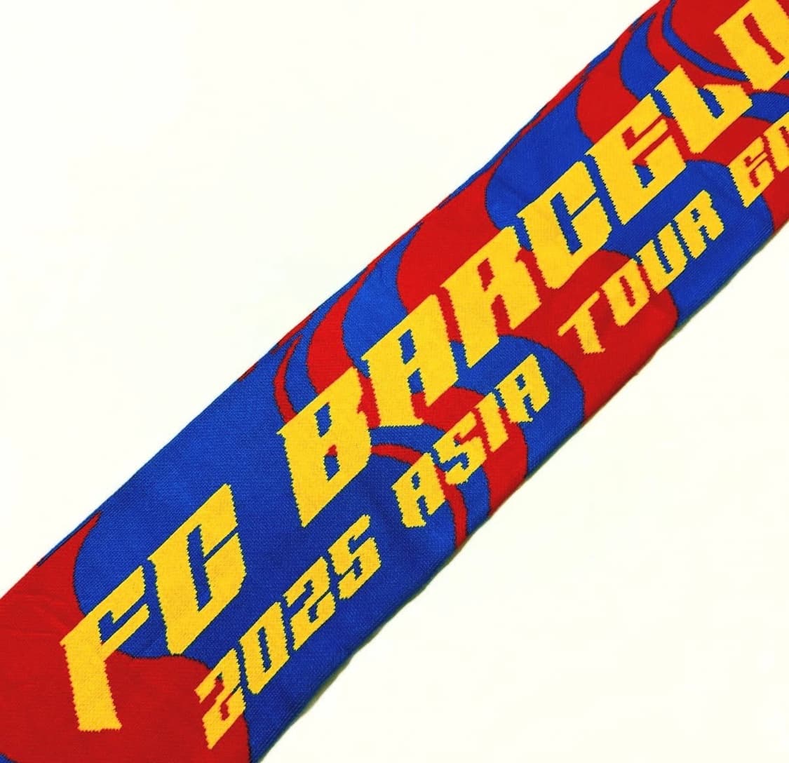 FC 바르셀로나 아시아 투어 한국 한정판 머플러 스카프 상품이미지3