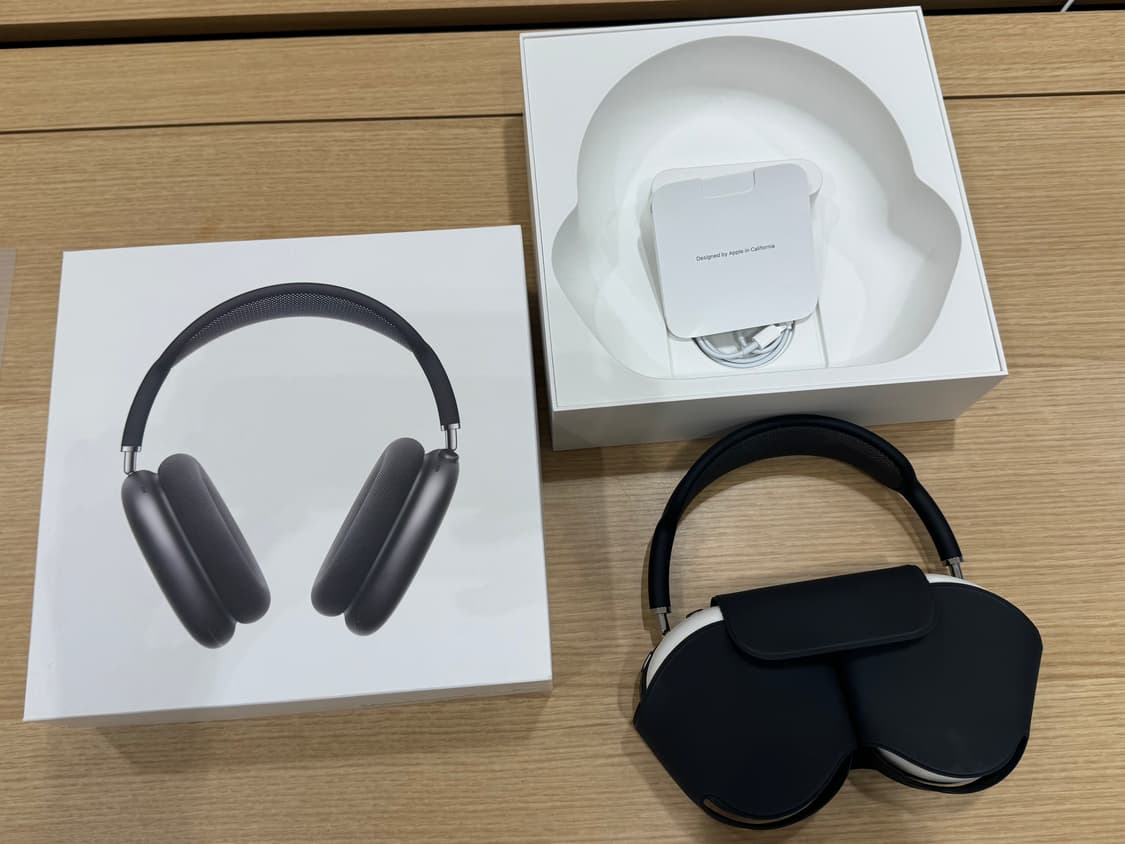 에어팟 맥스 스페이스그레이(스그) 라이트닝 상품이미지2