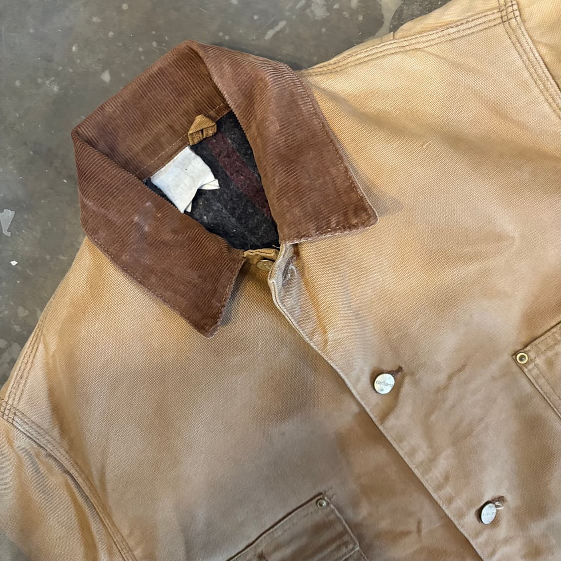 90년대 미국 빈티지 칼하트 초어 자켓 상품이미지4