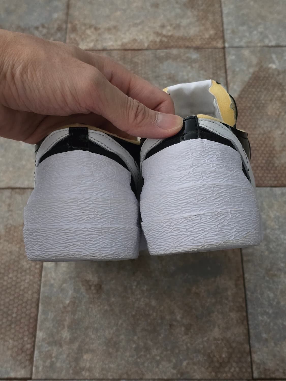 (235)나이키 사카이 블레이저 로우 블랙 페이턴트 상품이미지7