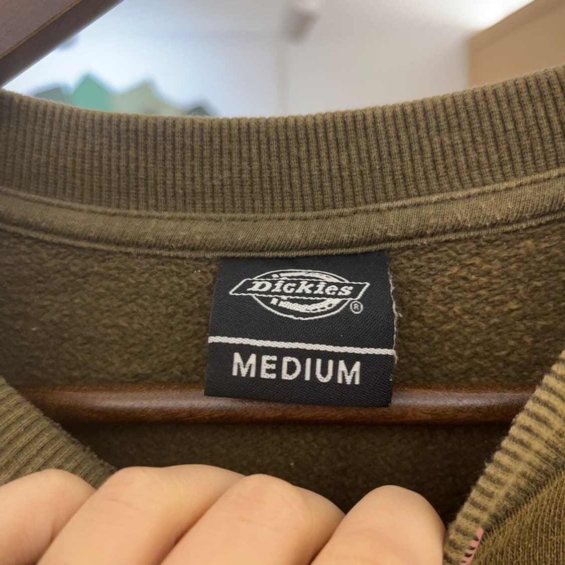 디키즈 클래식라인 빈티지 비어맨 기모 맨투맨 M C08164 상품이미지5