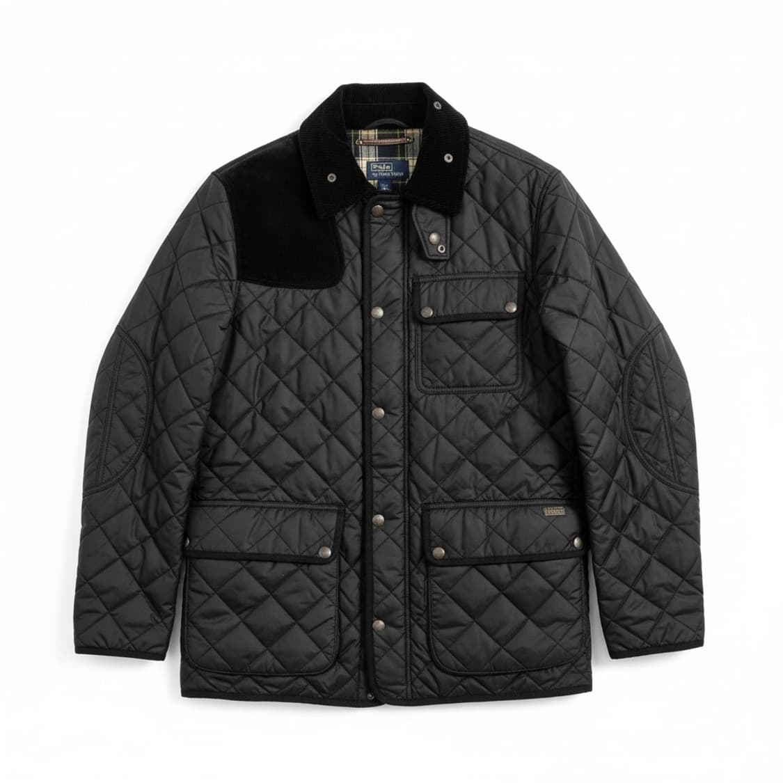 폴로 랄프로렌 퀼팅 자켓 블랙 L 상품이미지1