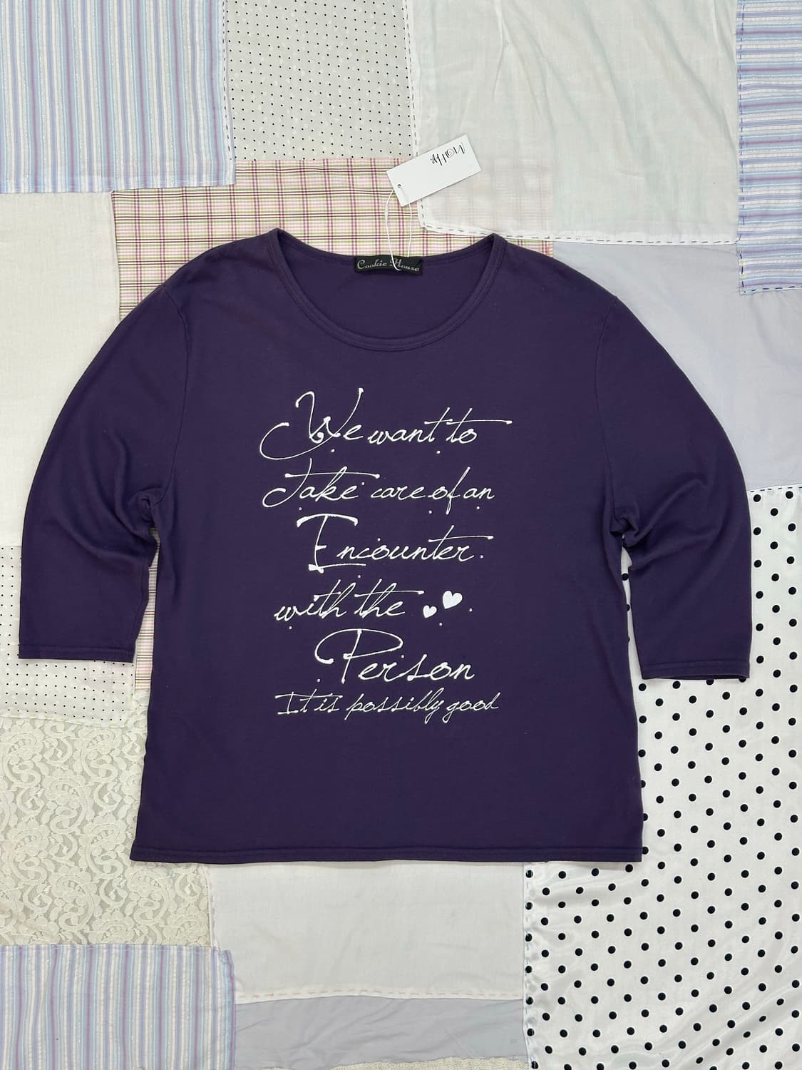 Cookie House 라벤더 롱 슬리브 상품이미지7