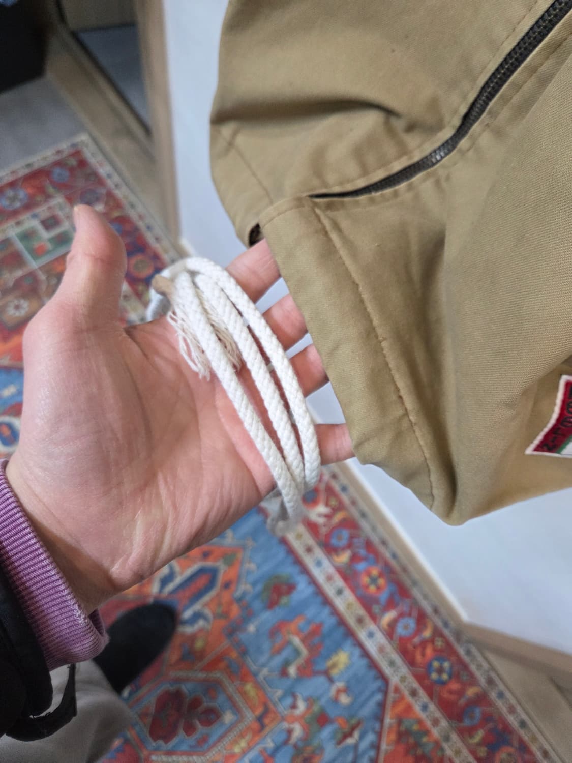 스투시 올드스쿨 빈티지 90s 코튼 후드자켓 대략 xl 상품이미지6