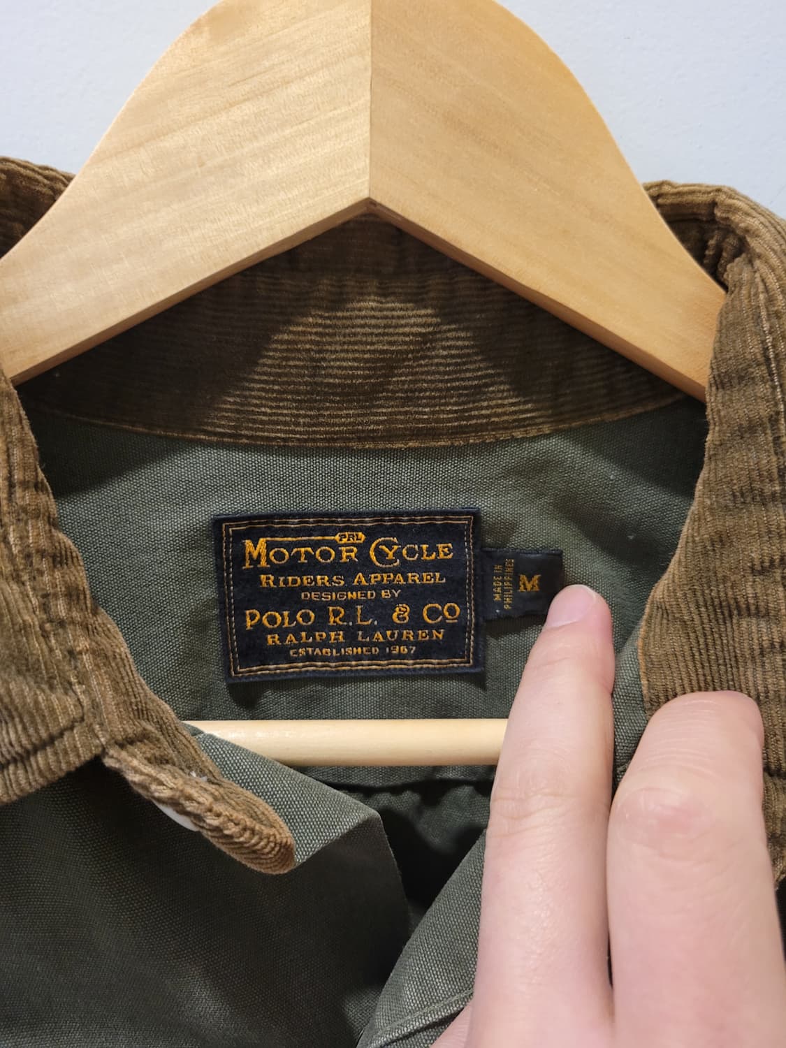 폴로 랄프로렌 모터 사이클 아카이브 워크셔츠 상품이미지2