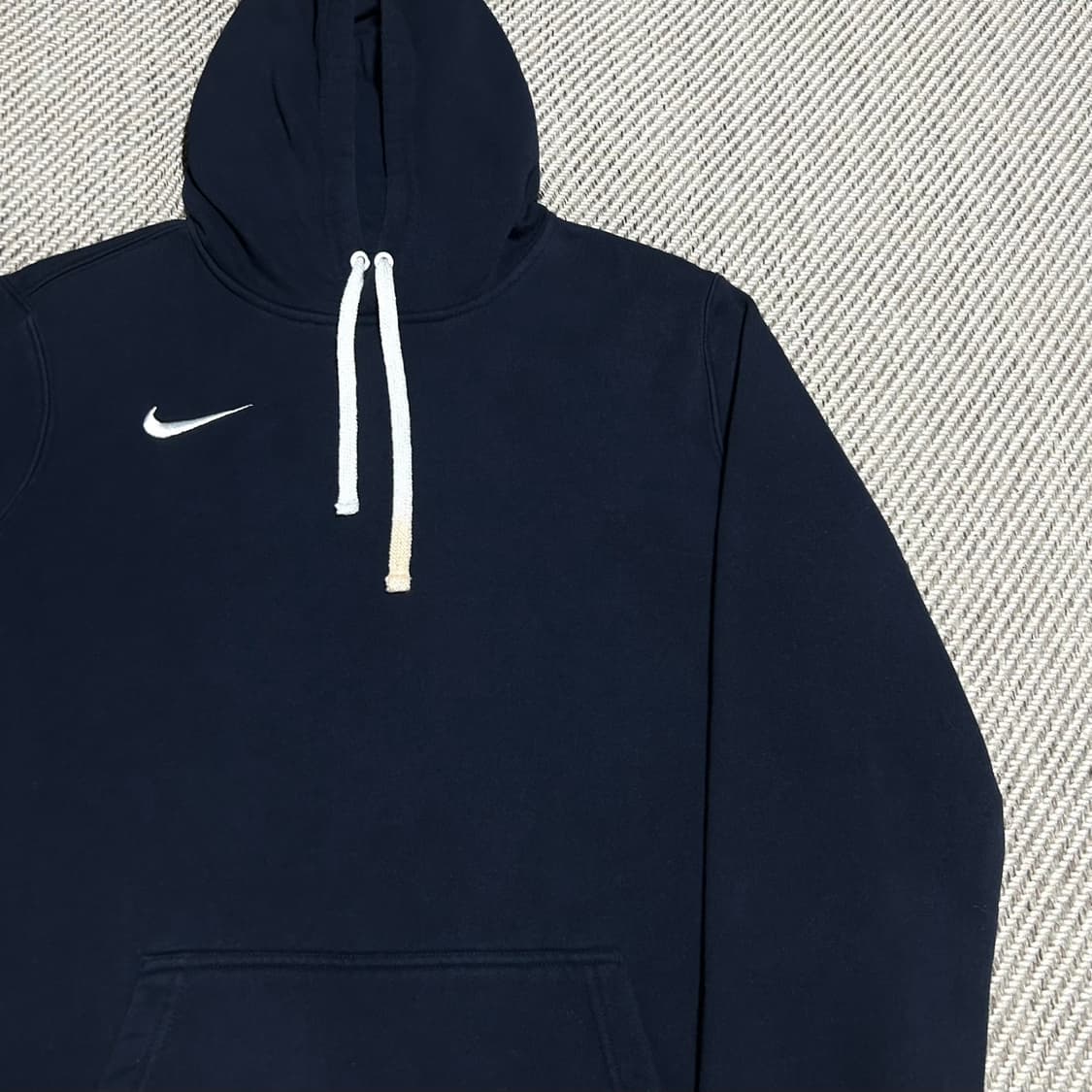 [M] Nike 나이키 네이비 스우시 베이직 후드티 상품이미지2